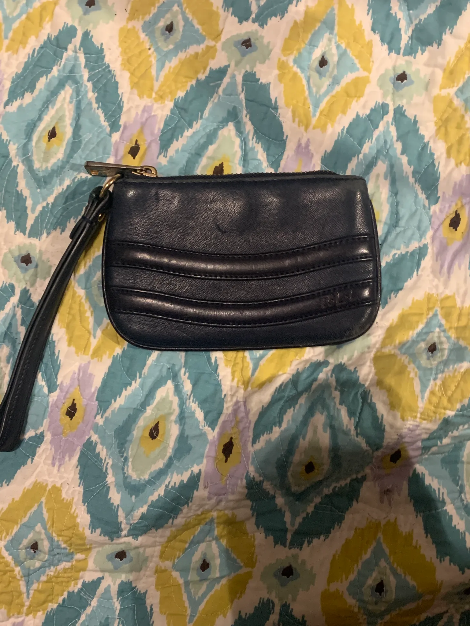 Small vintage Ralph Lauren leather coin purse  photo 1