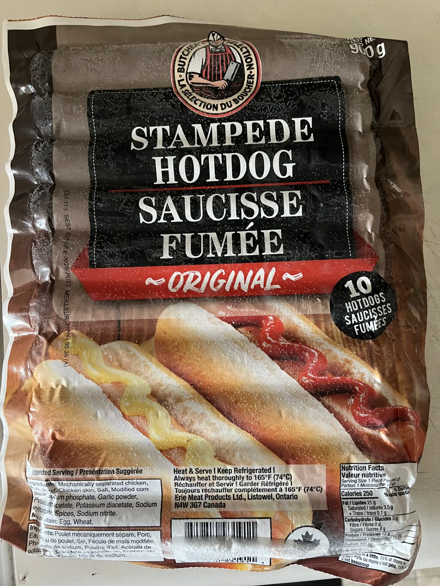 Chicken hot dogs photo 1