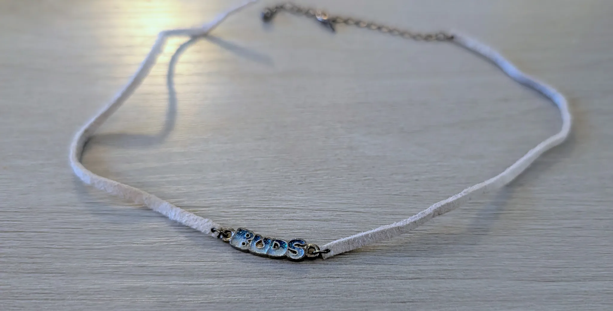 Necklace with "BUDS" Charm  photo 1