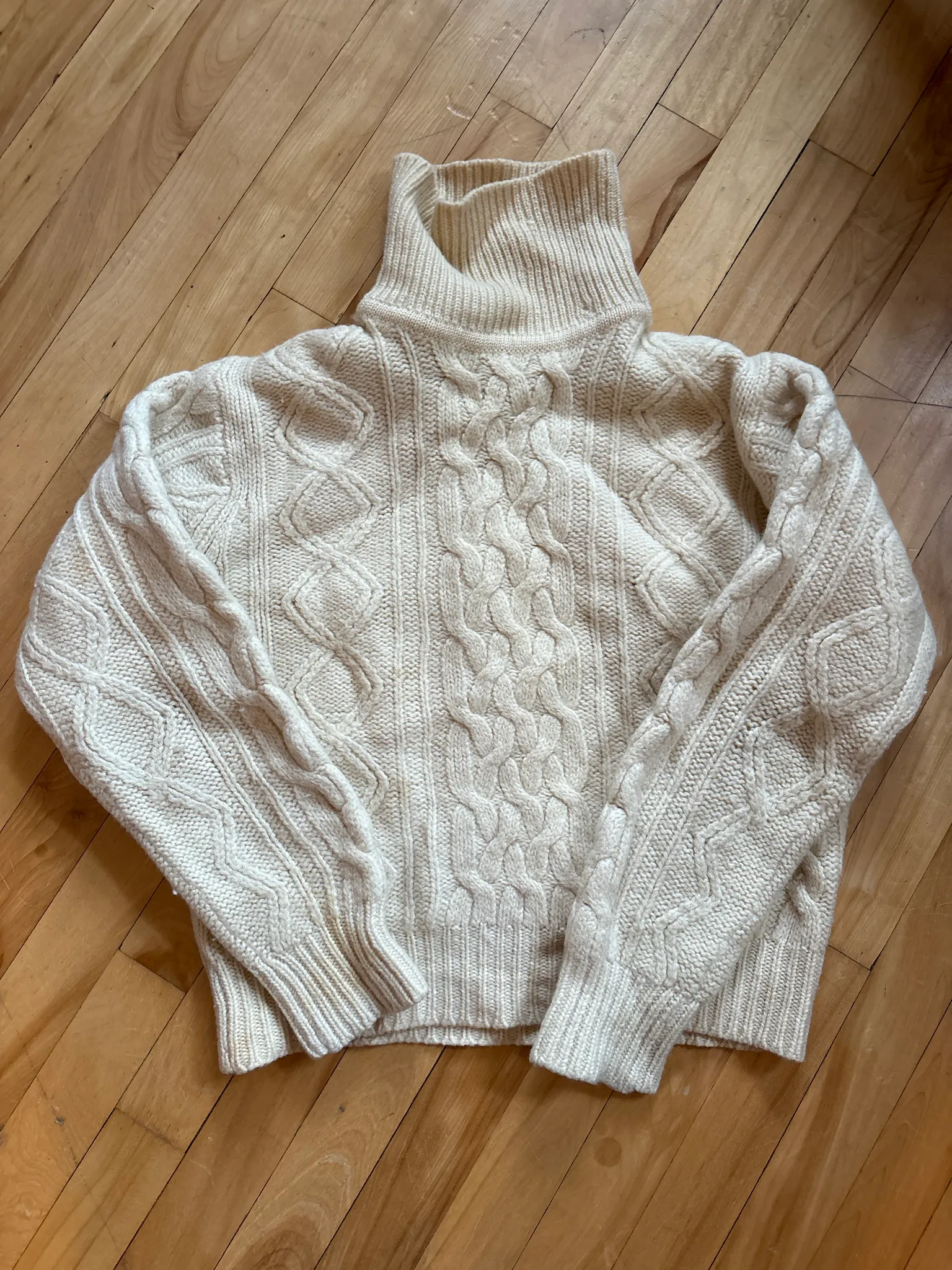 Vintage sears wool sweater photo 1