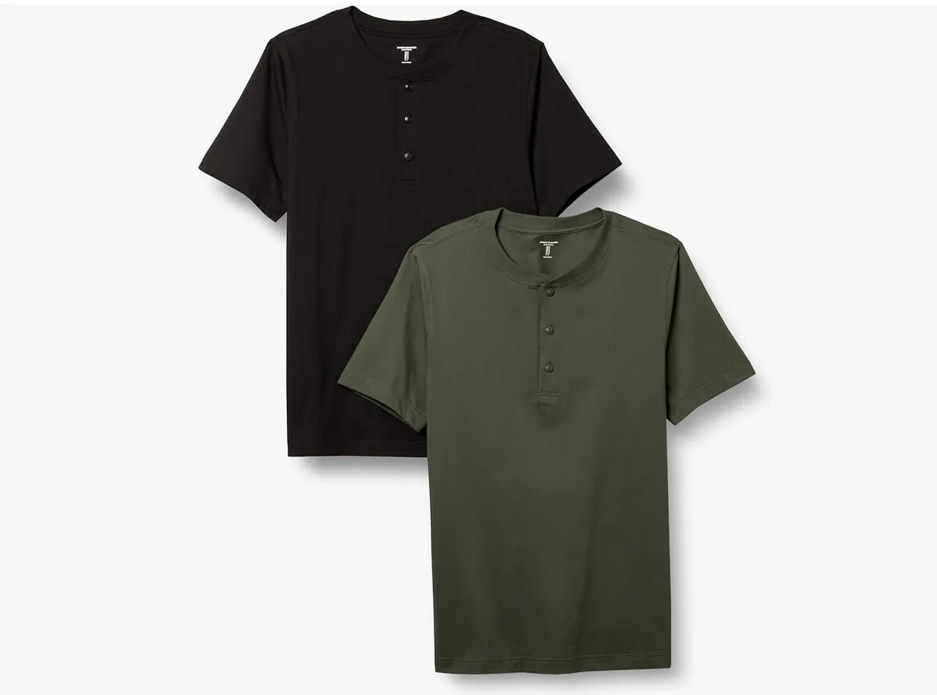 Brand New Mens Henley T-shirts Medium photo 1