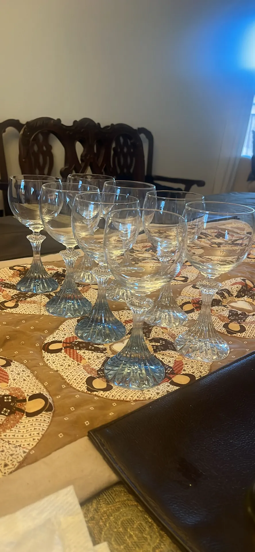 Mikasa crystal wine glasses photo 1
