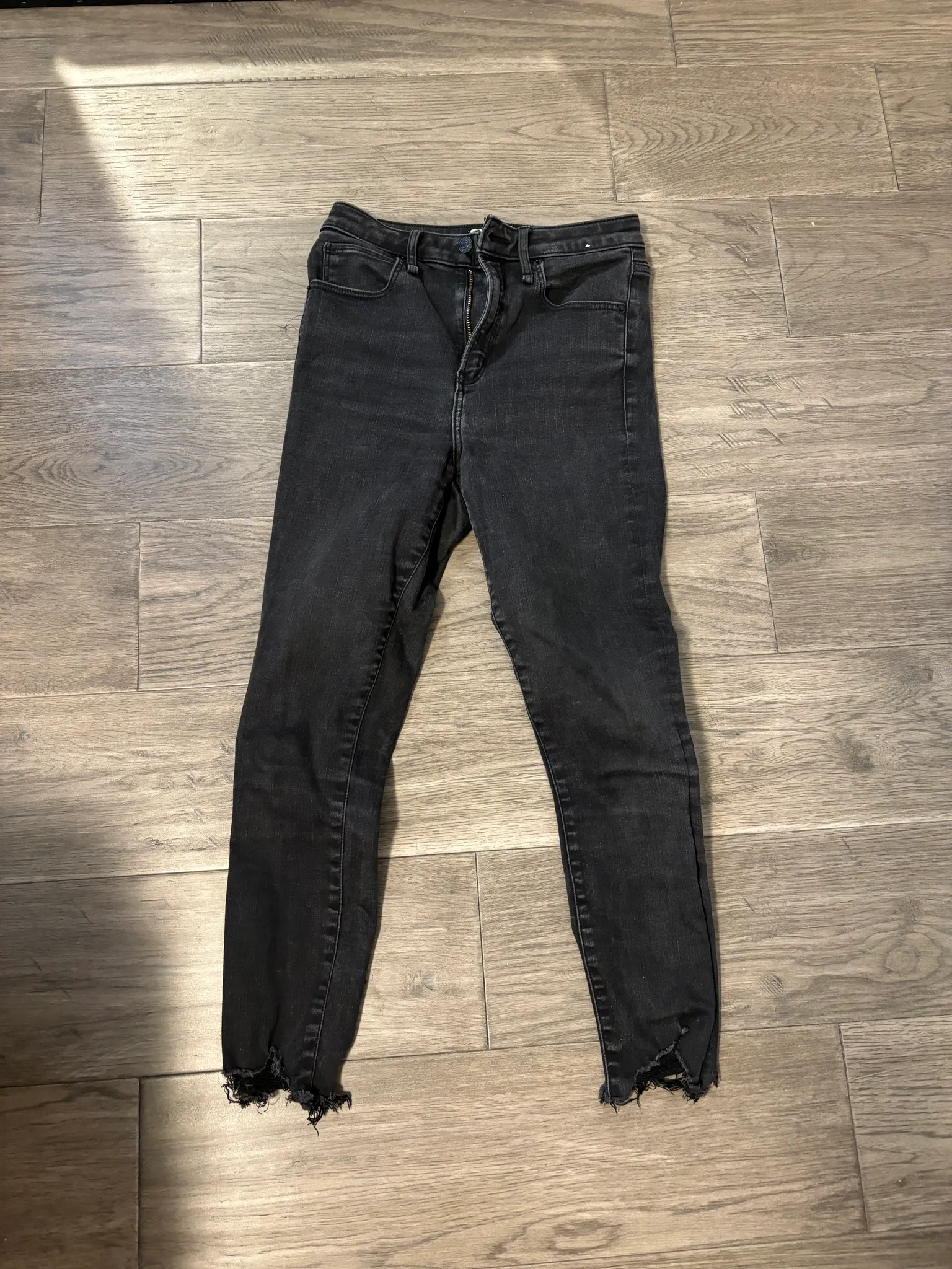 Abercrombie Black Jeans (size 26 short)  photo 1