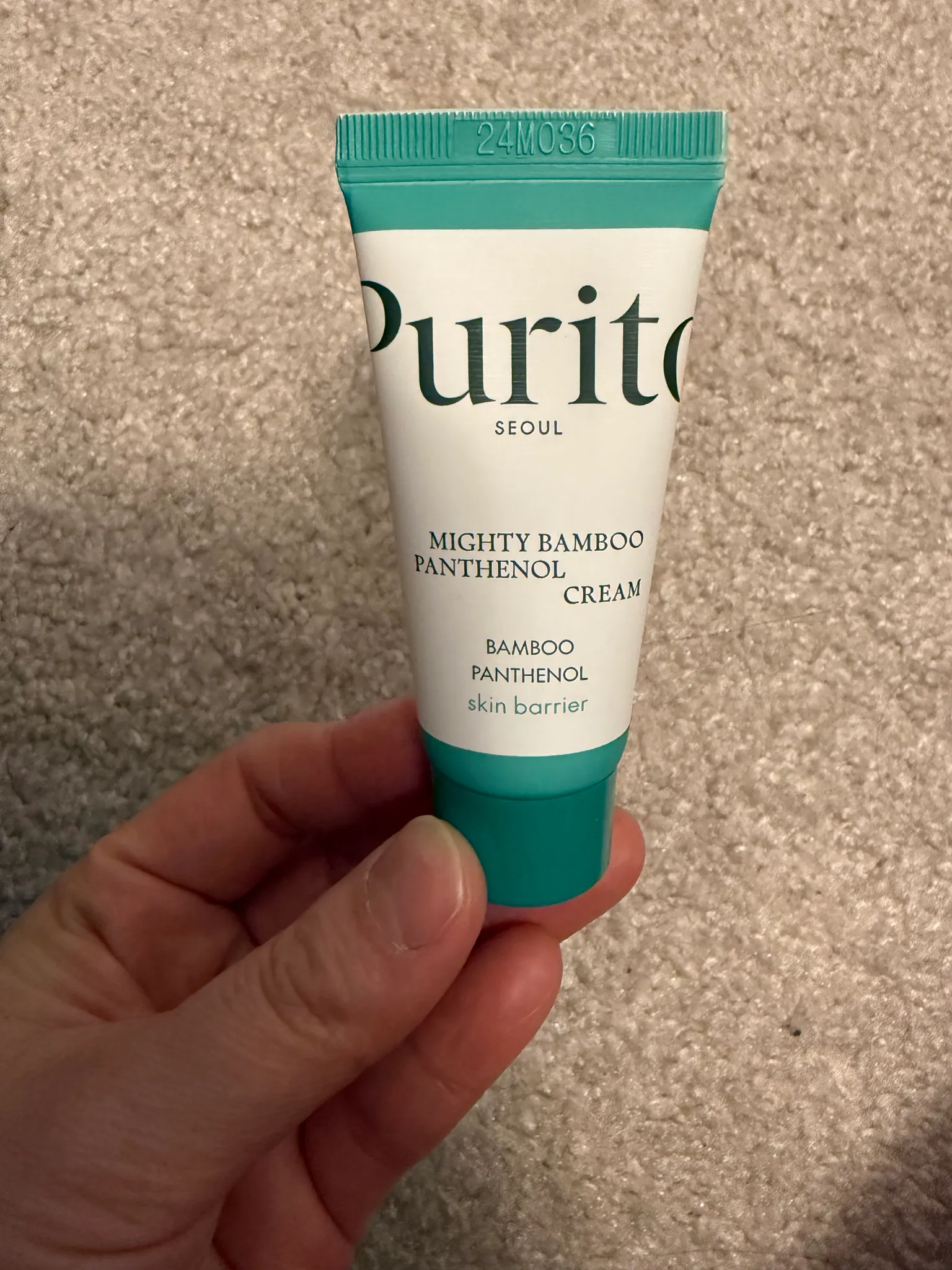 Purito Seoul mighty bamboo panthenol cream photo 1