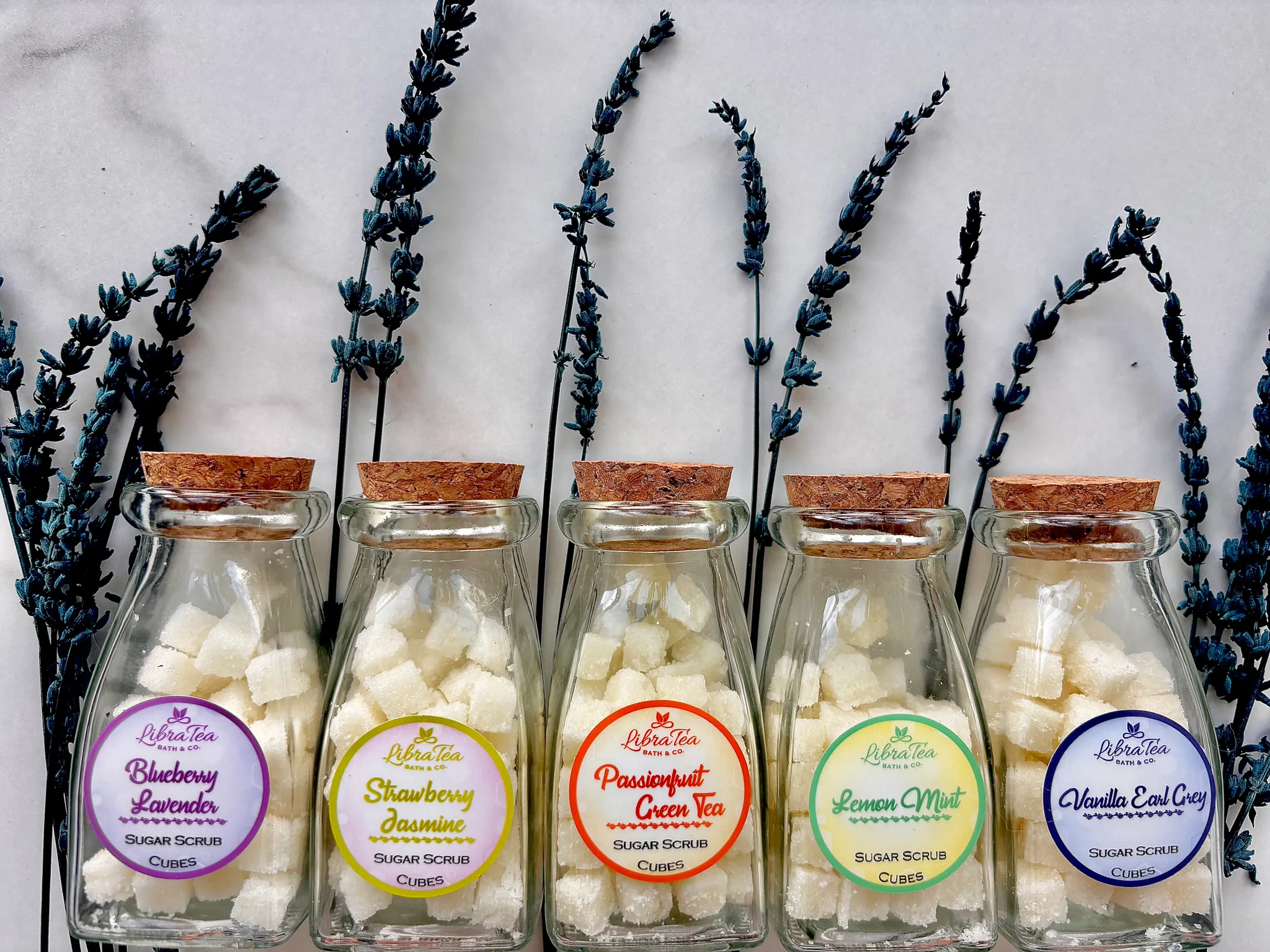 Sugar scrub cubes photo 1