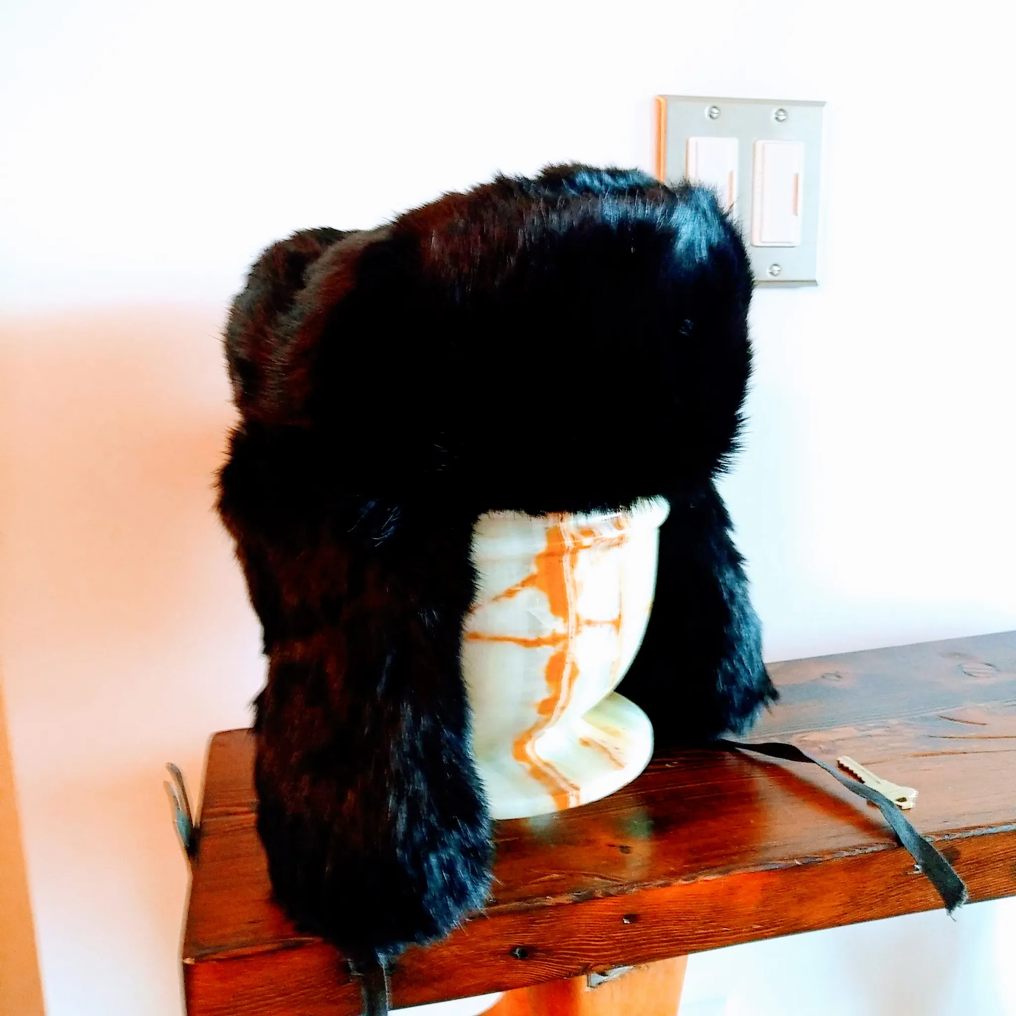 *New* Rabbit Fur Hat photo 1