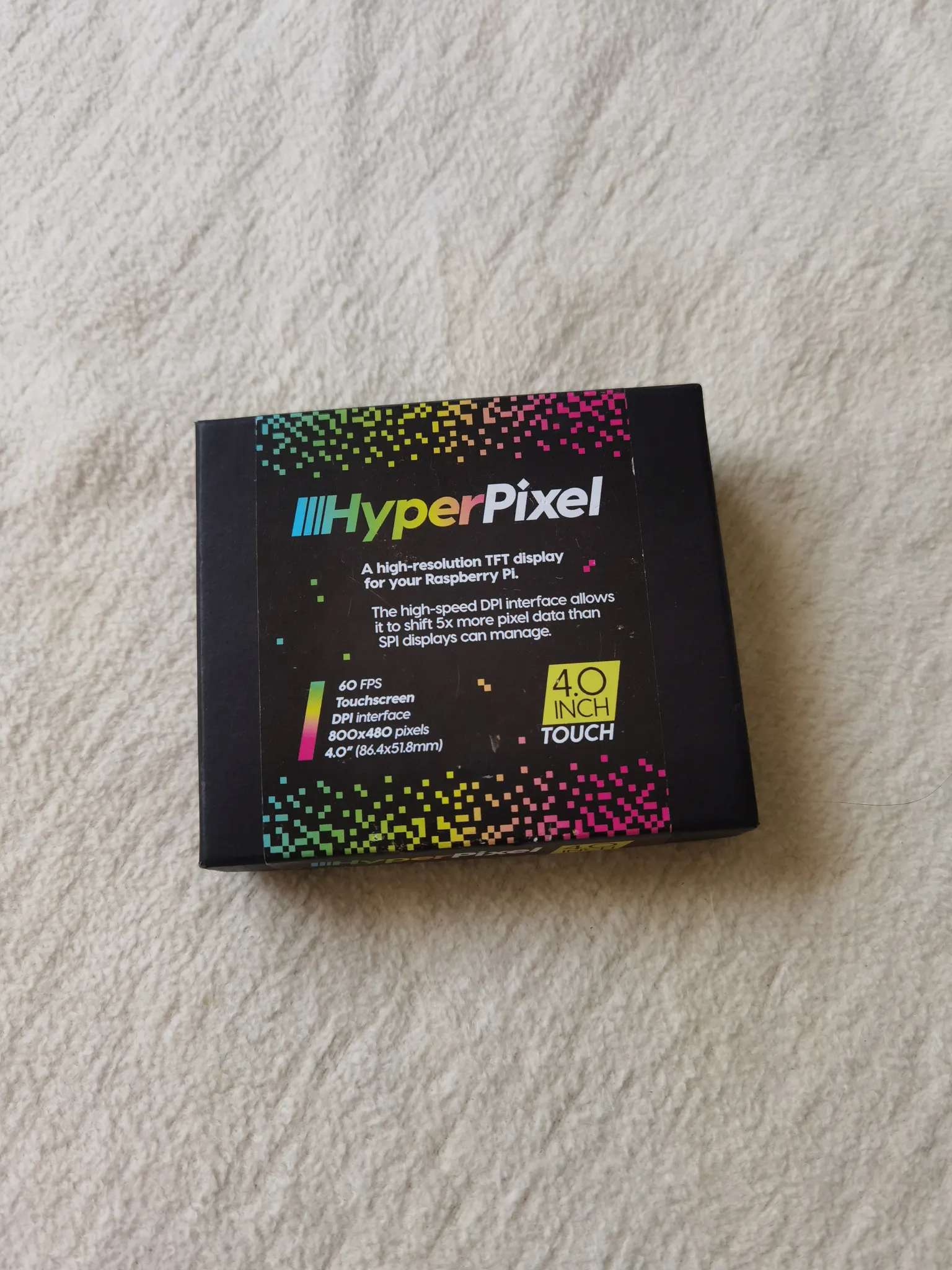 HyperPixel High Res TFT Display for Raspberry Pi photo 1