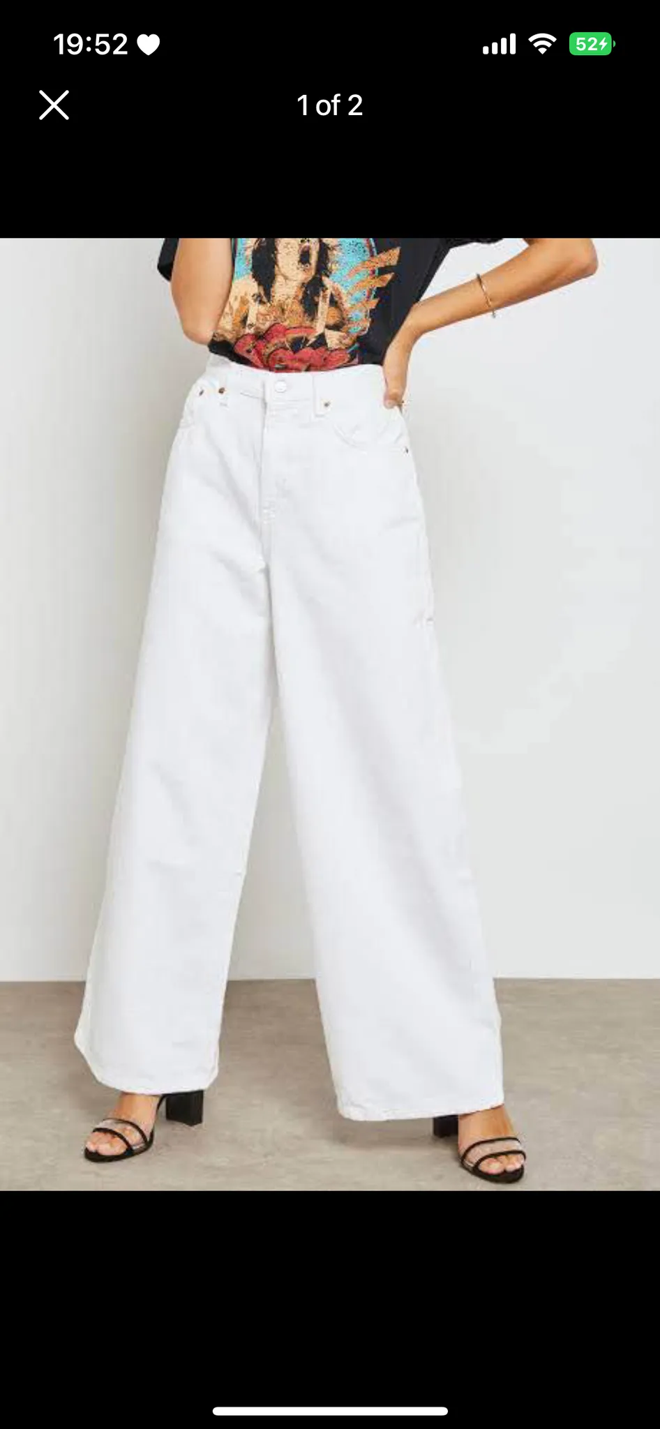 TopShop white jeans  photo 1
