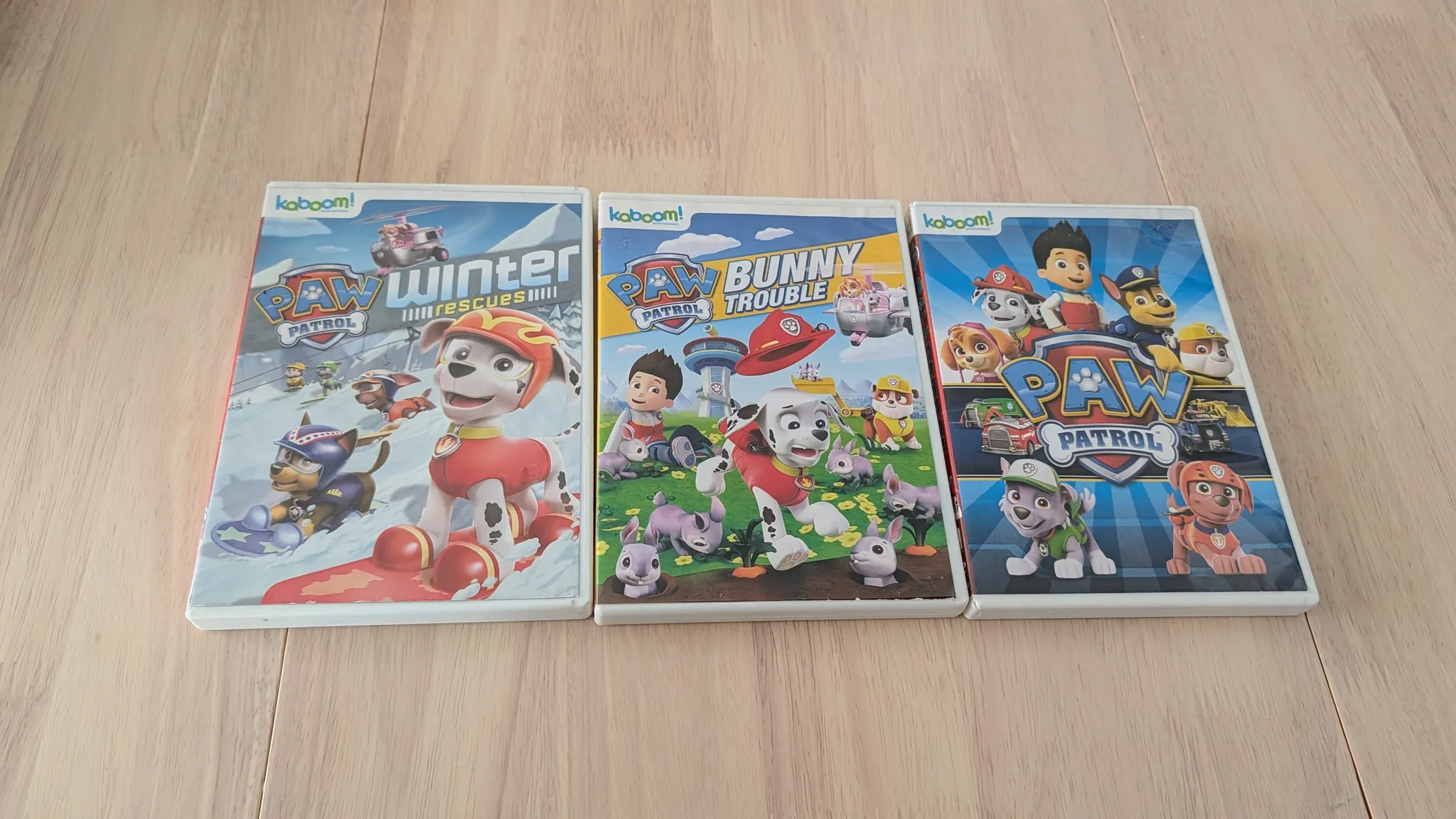 Paw Patrol DVD Bundle: Winter Rescues & Bunny Trouble photo 1