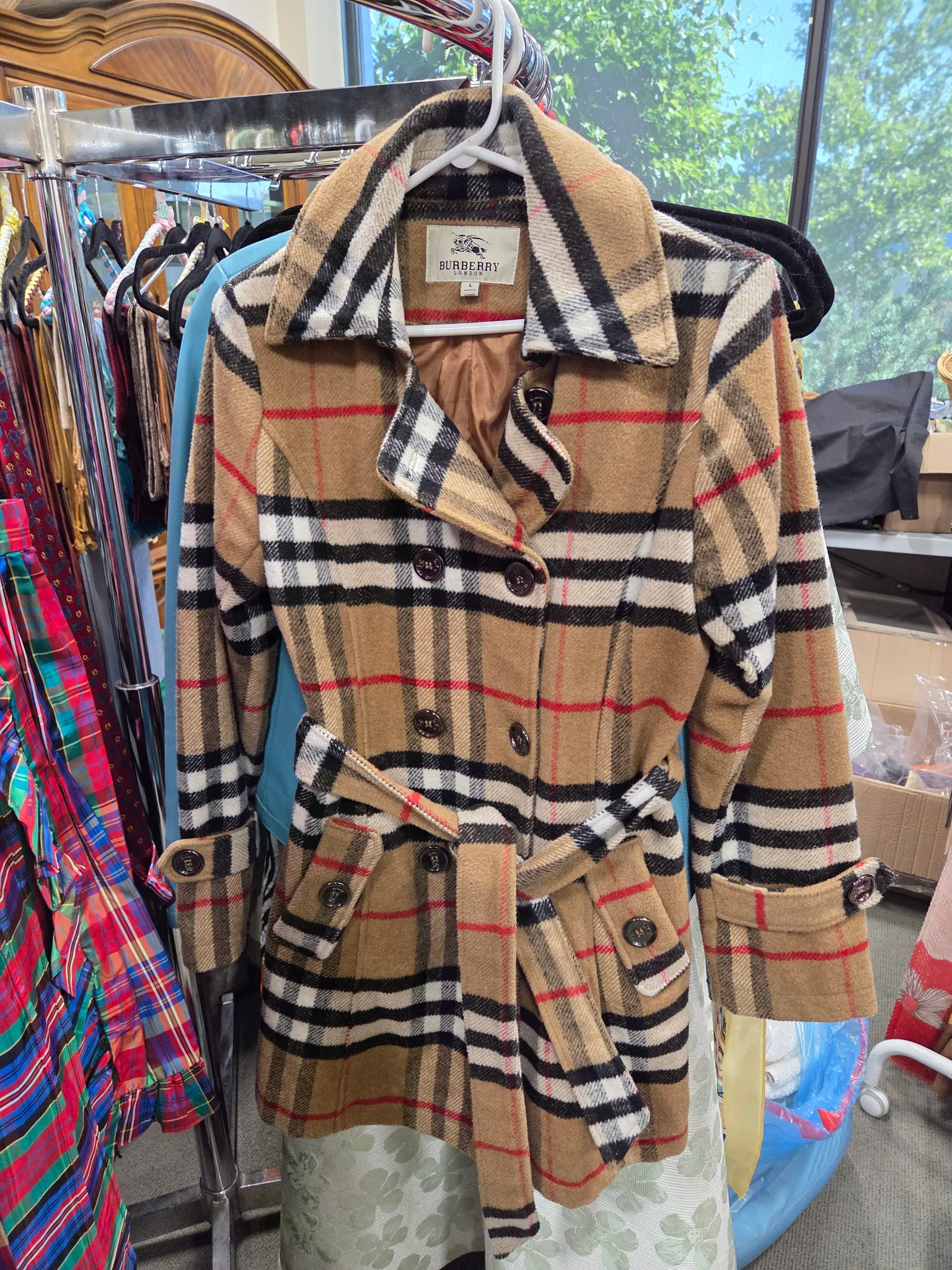 Burberry London coat photo 1