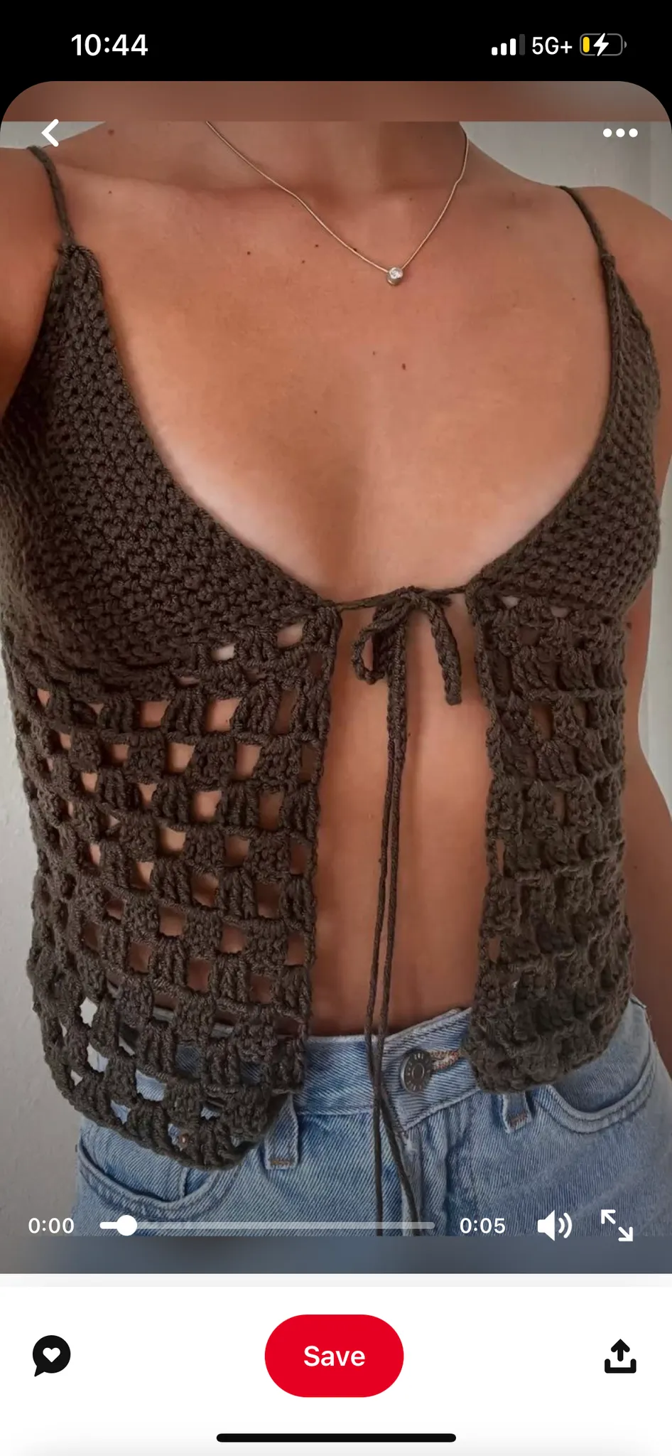 Crochet shirt photo 1