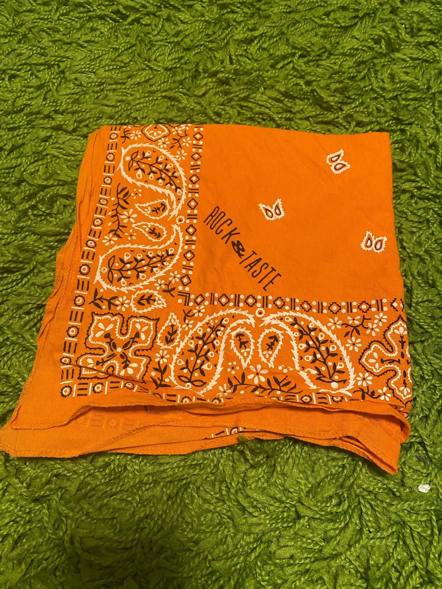 Orange bandana  photo 1