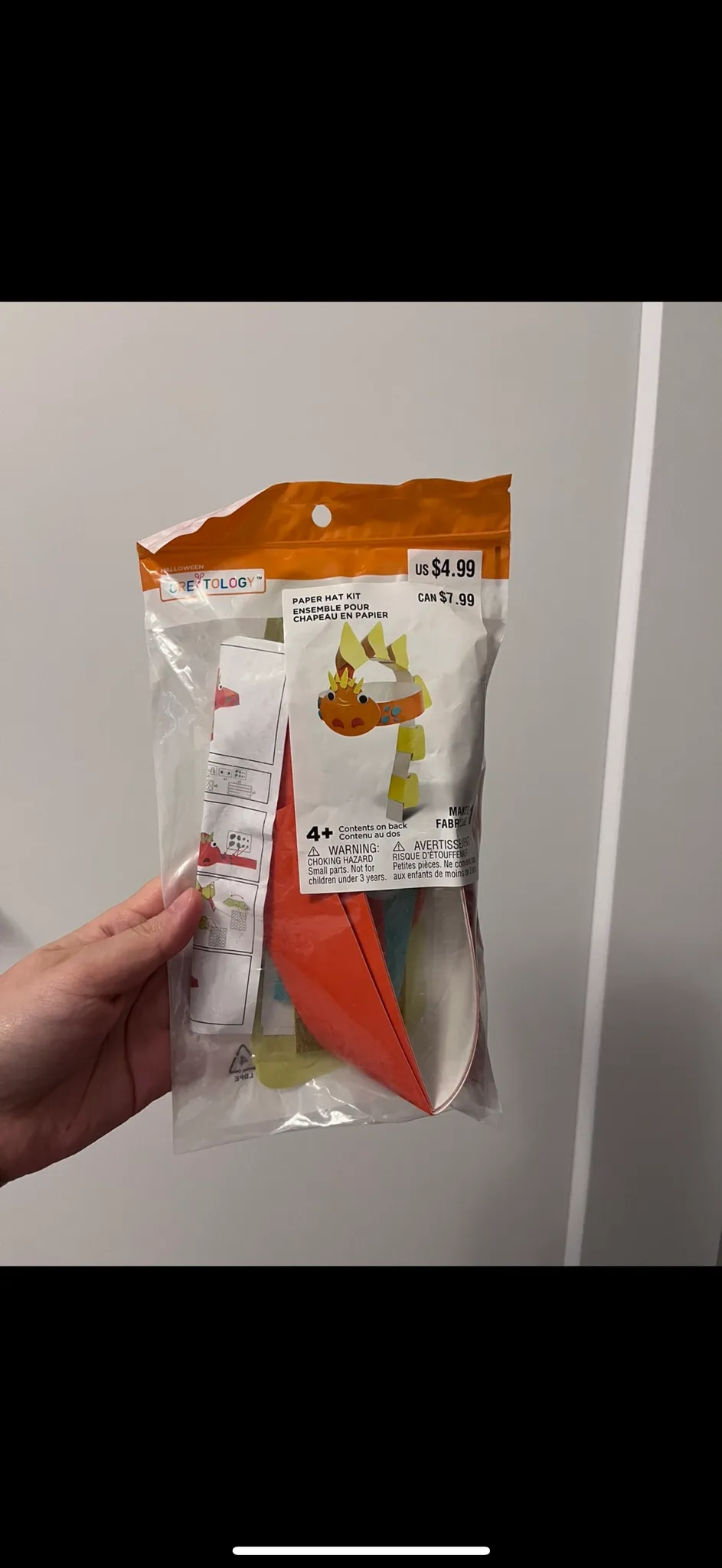 Paper hat kit- kids activity photo 1