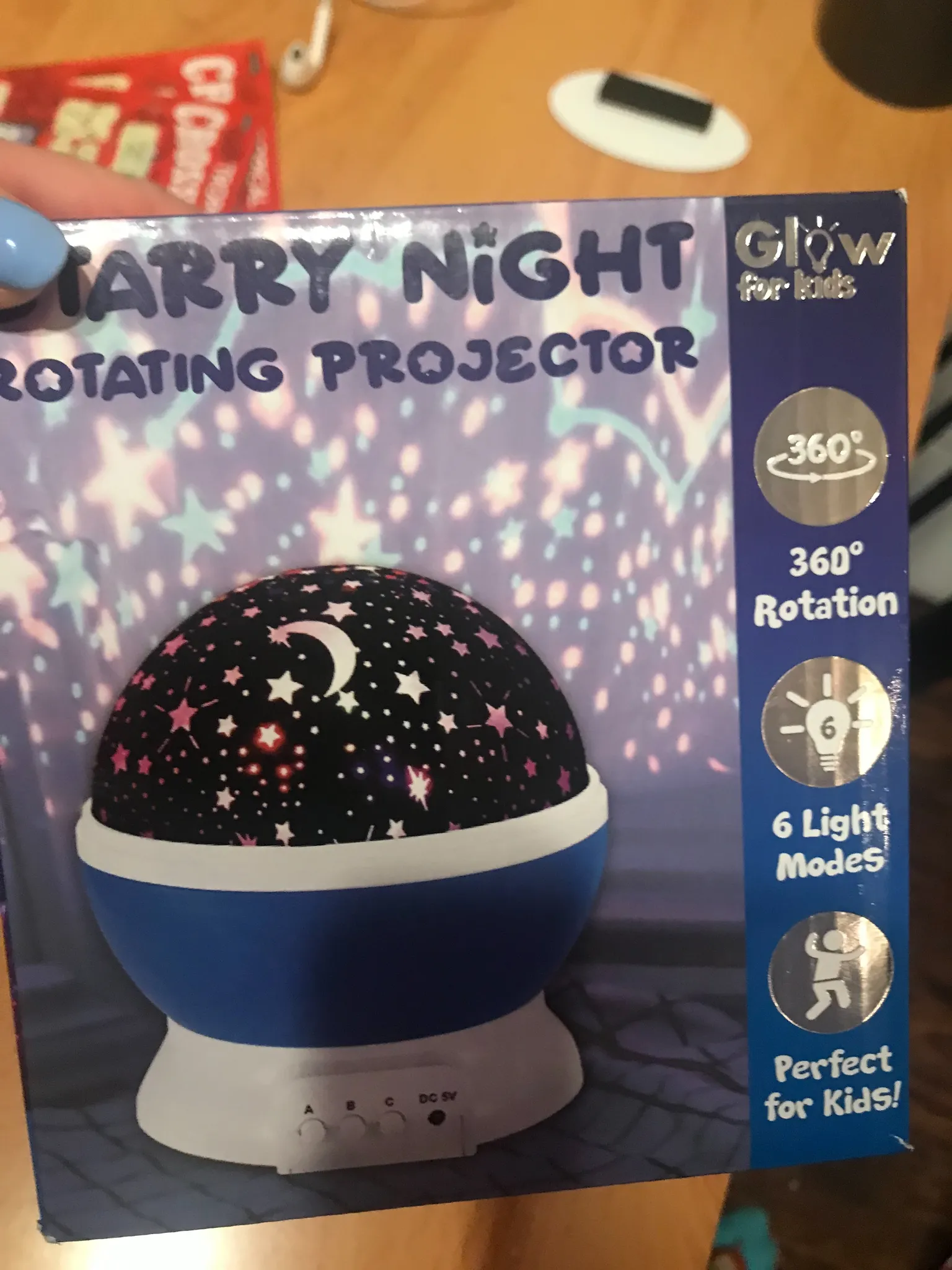 Starry night light photo 1