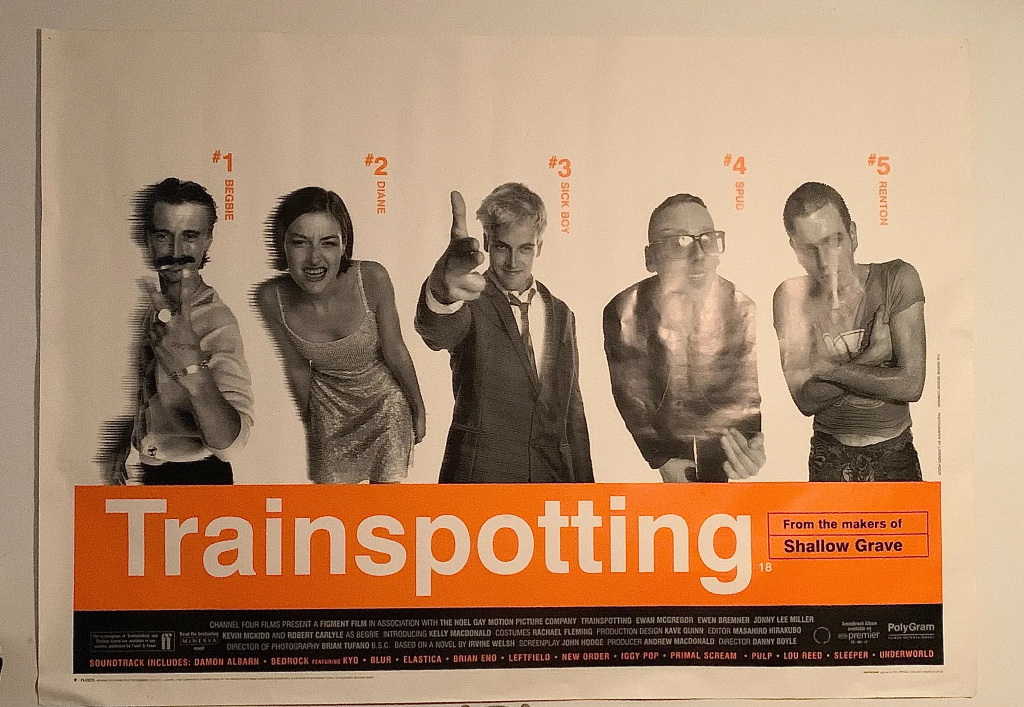 Trainspotting poster huge 1997 photo 1