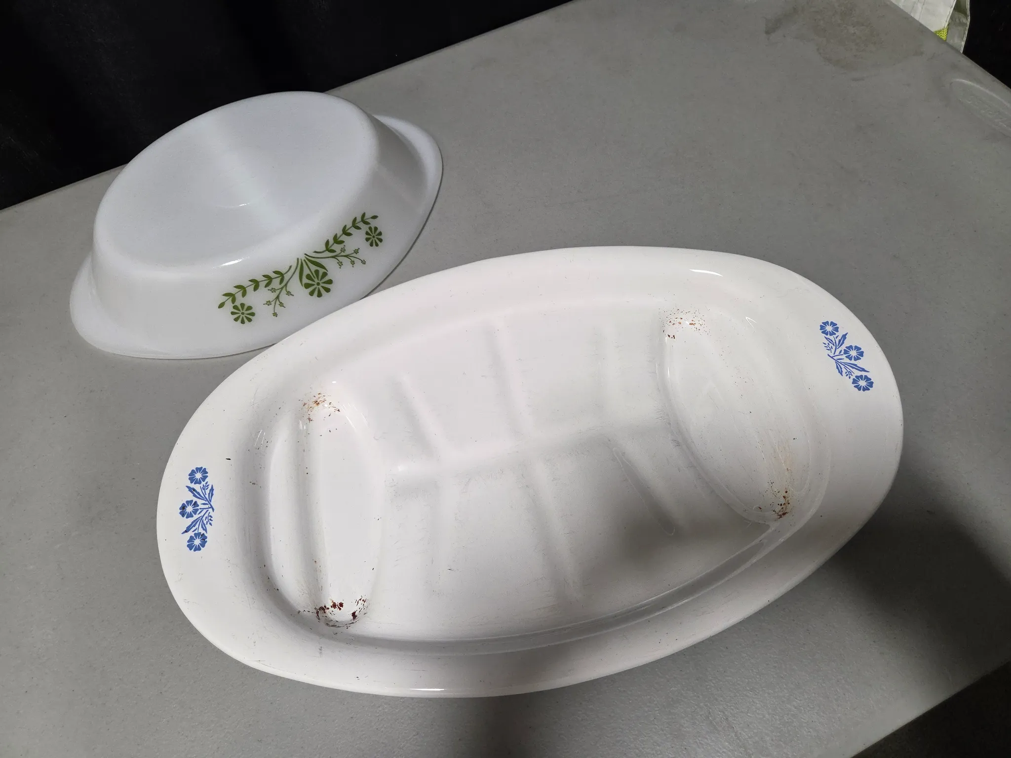 Corningware made in Canada platter photo 1