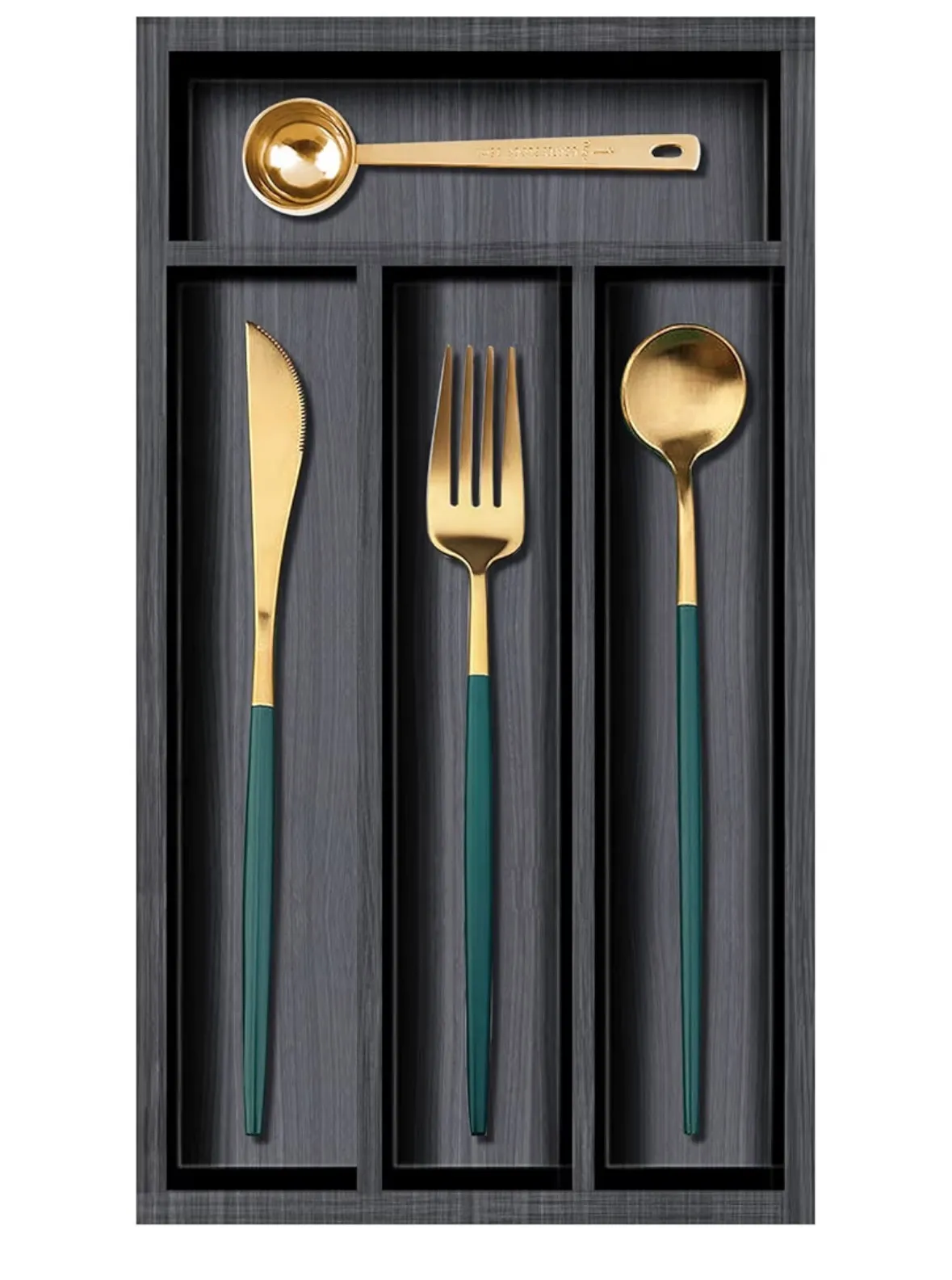Small Cutlery Tray Drawer Organizer 11.8"x6.7" photo 1