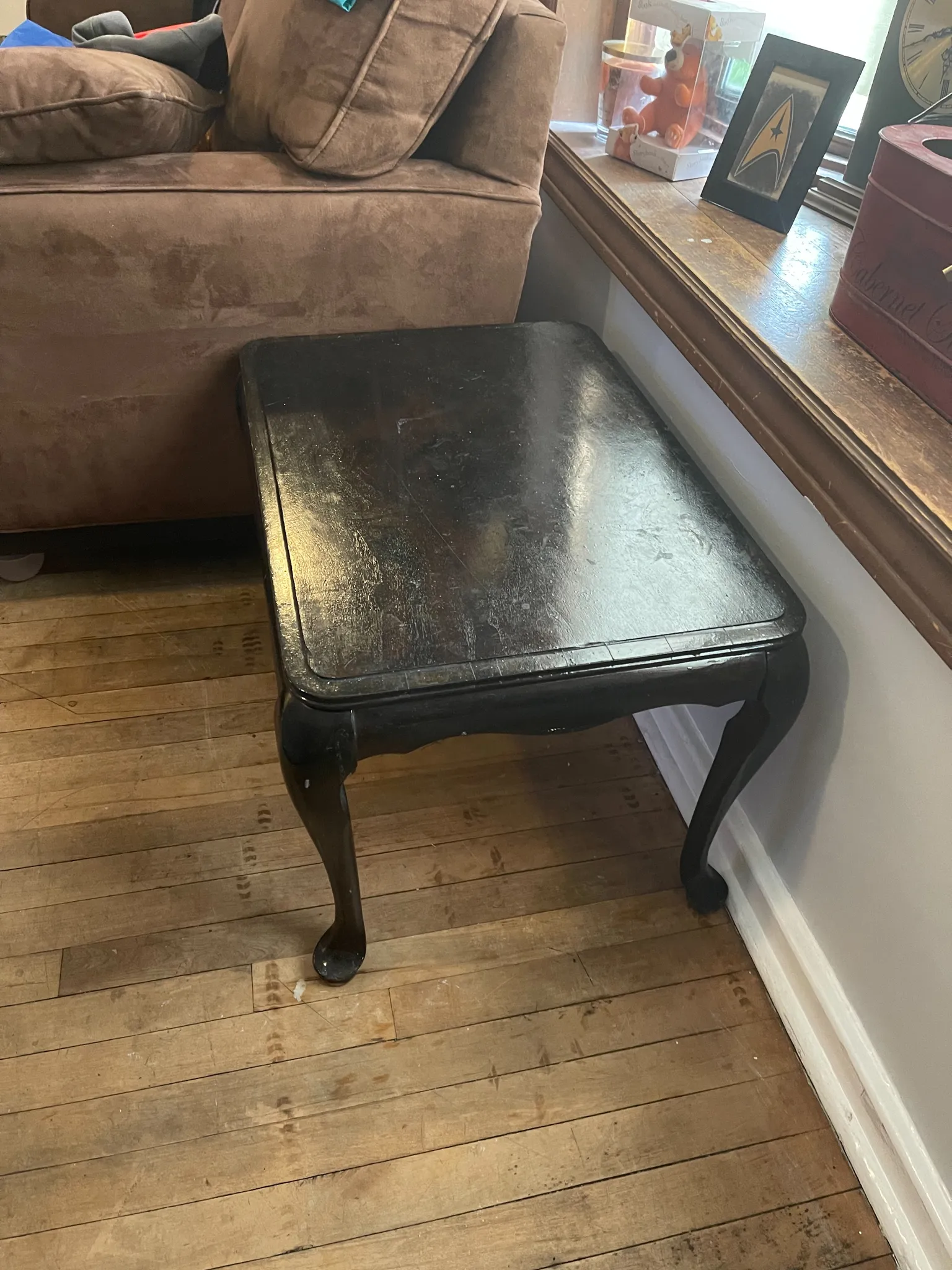 Solid Wood Side Table  photo 1