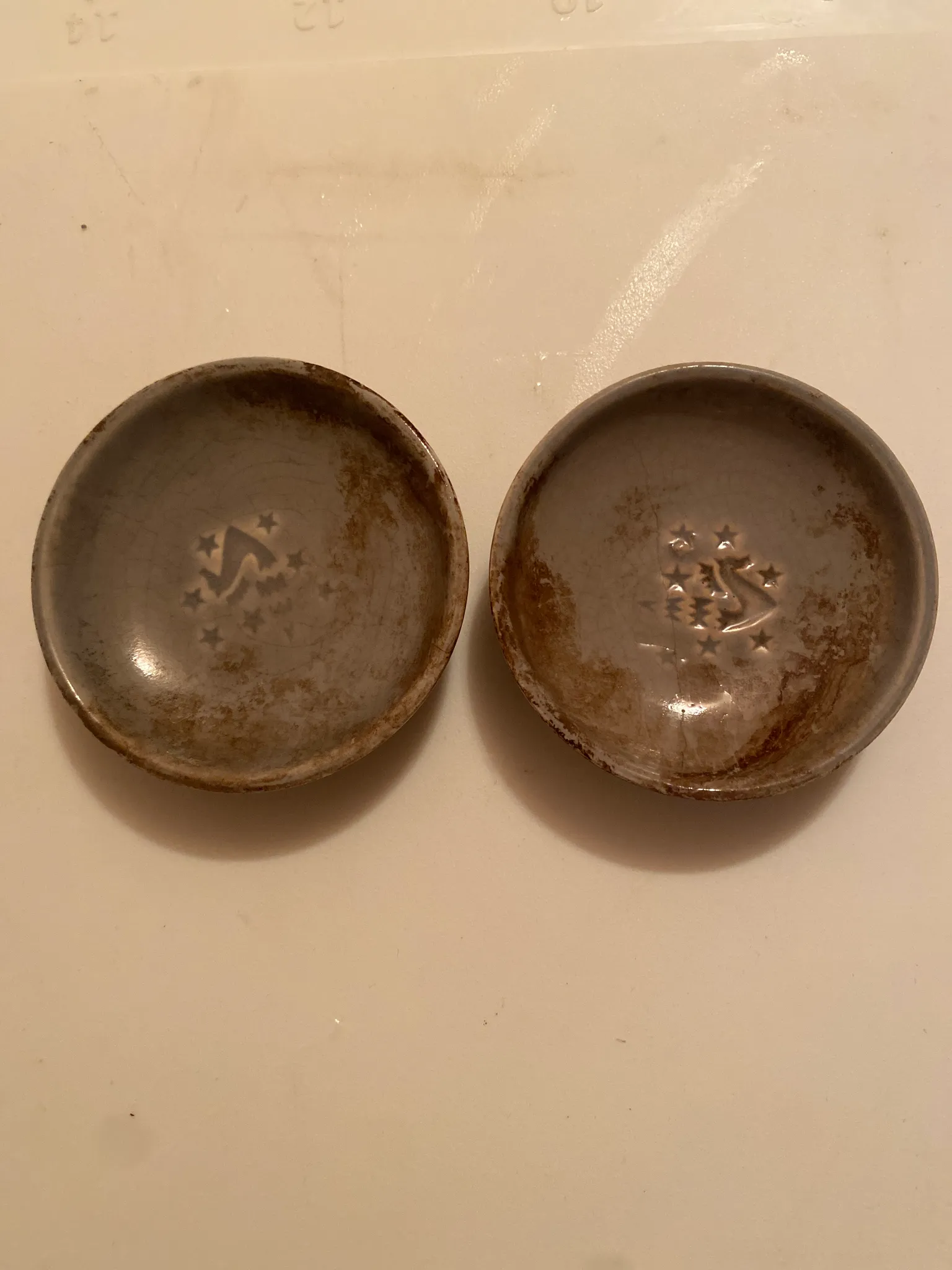 Matching small saucer set  photo 1