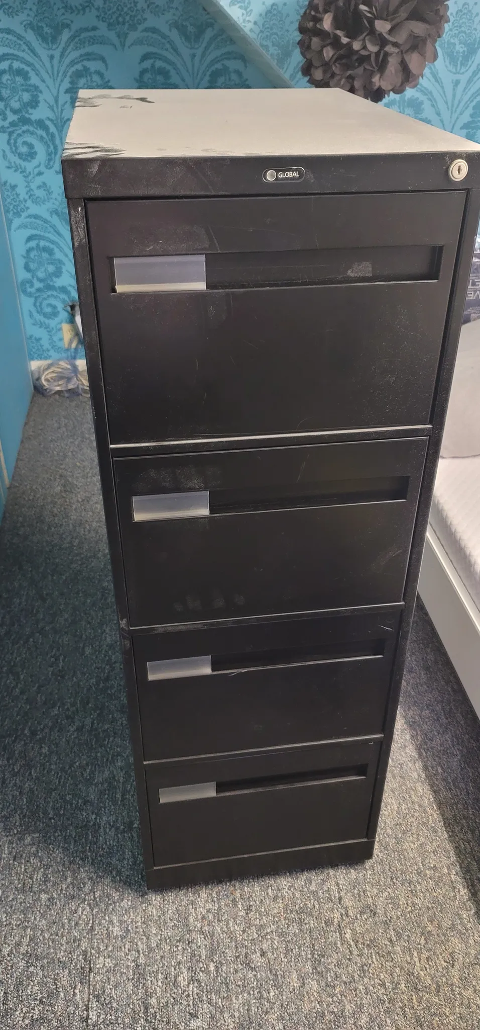 Corporate file cabinet 4 drawers  photo 1