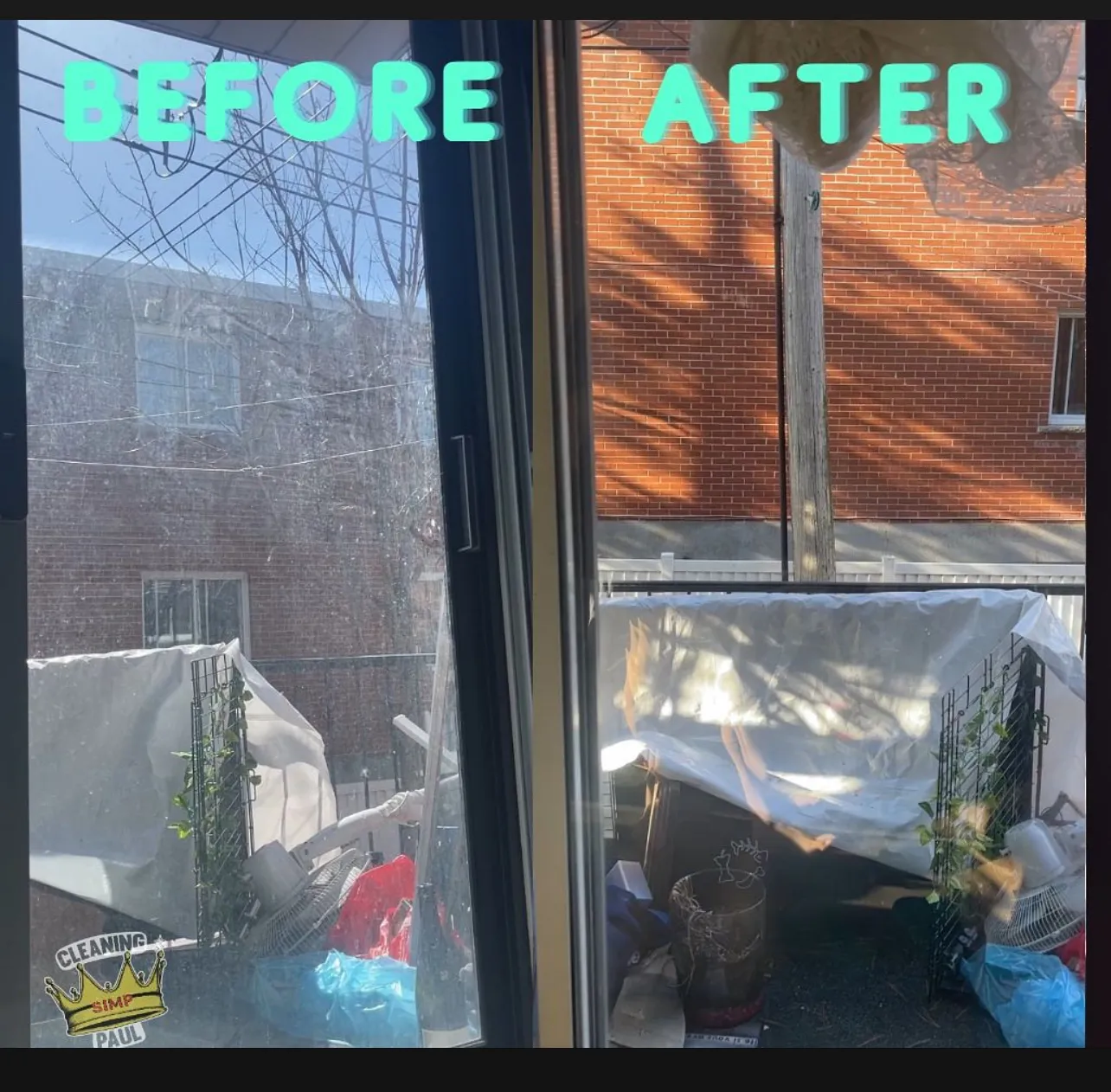 Cleaning your Glass Doors photo 1