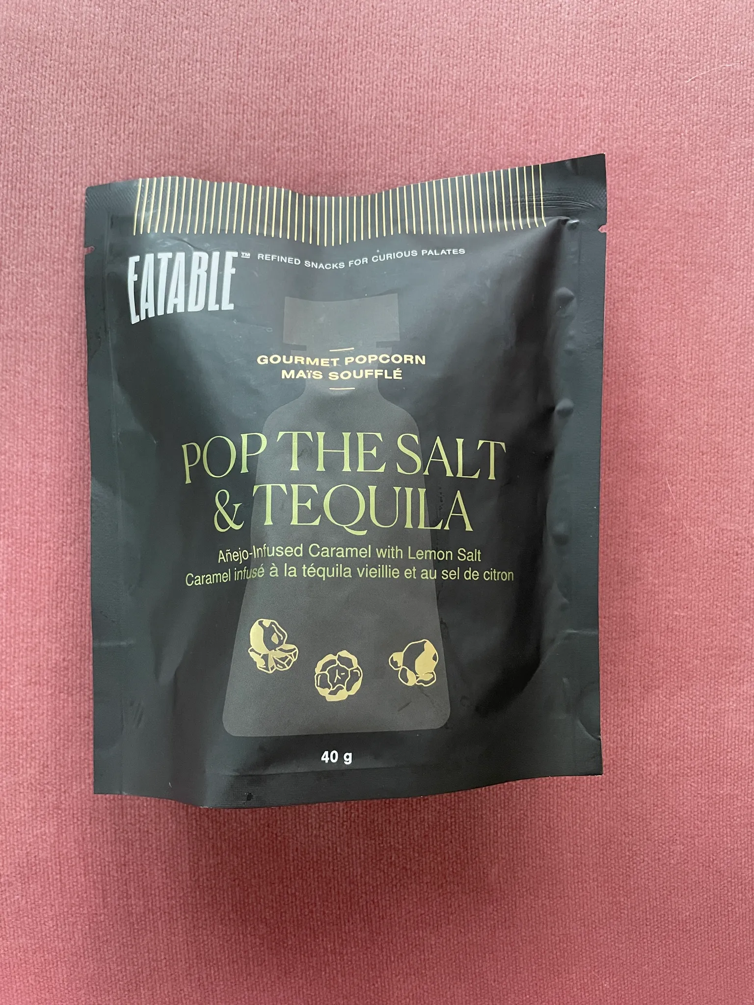 Eatable tequila popcorn  photo 1