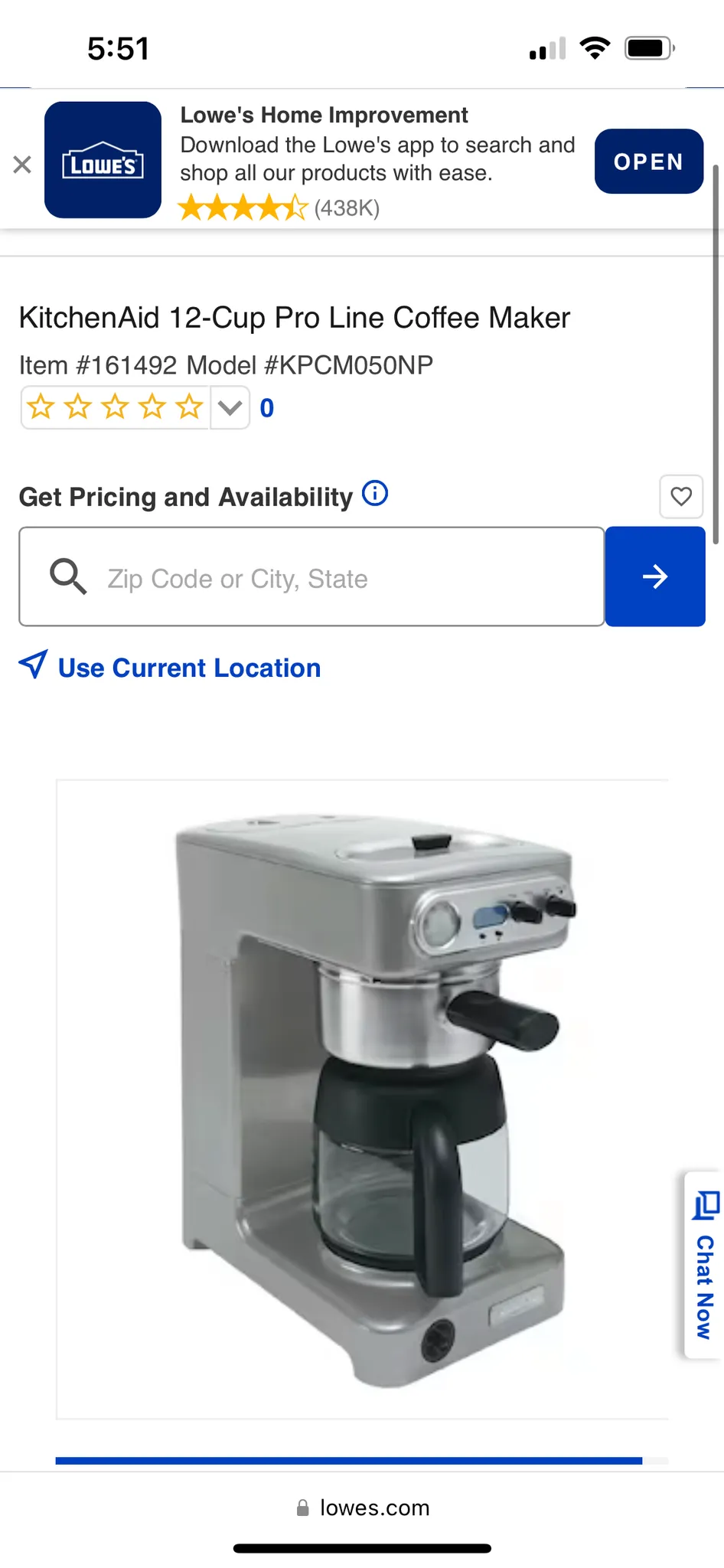 KitchenAid Pro Coffee Maker photo 1
