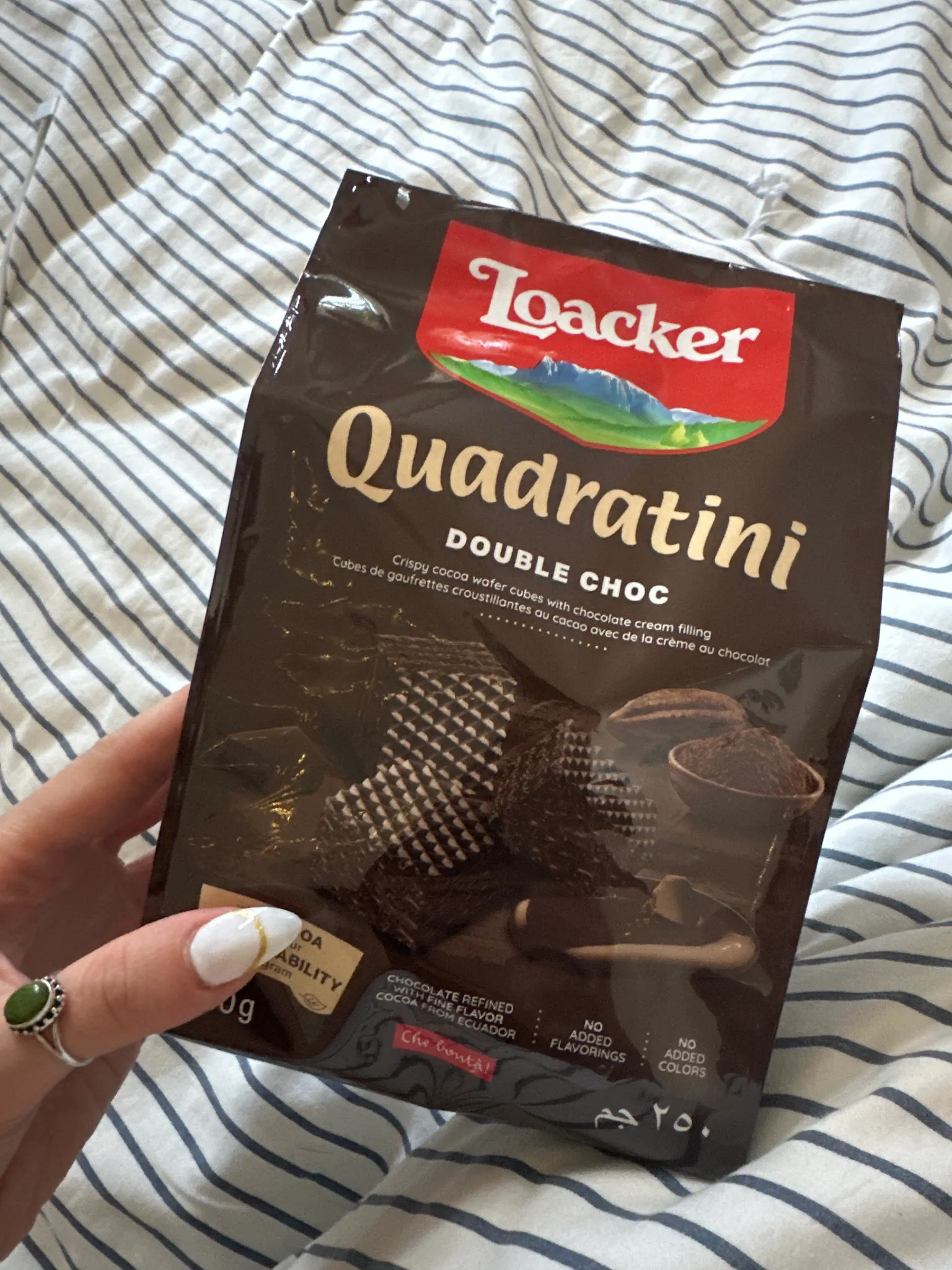 Quadratini Double Choc Wafers photo 1