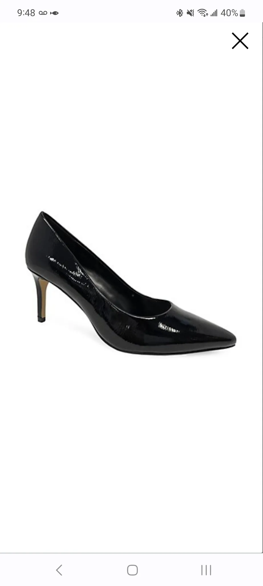 BNIB Black pumps size 7 photo 1