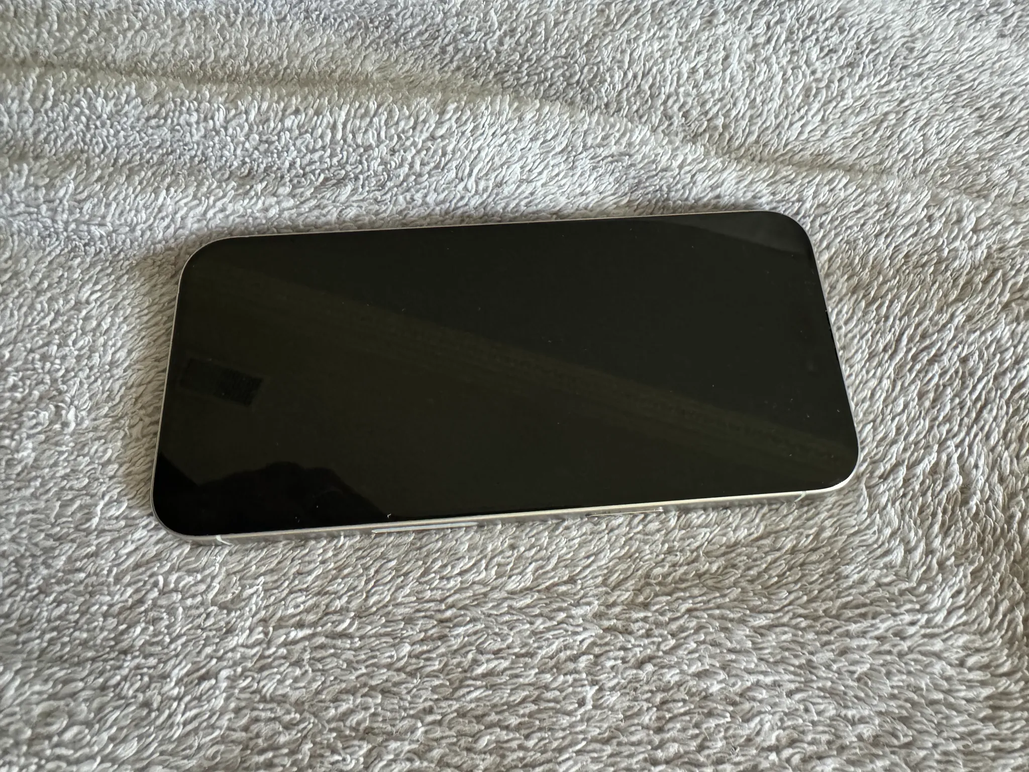 iPhone 15 pro max - 256gb white  photo 1