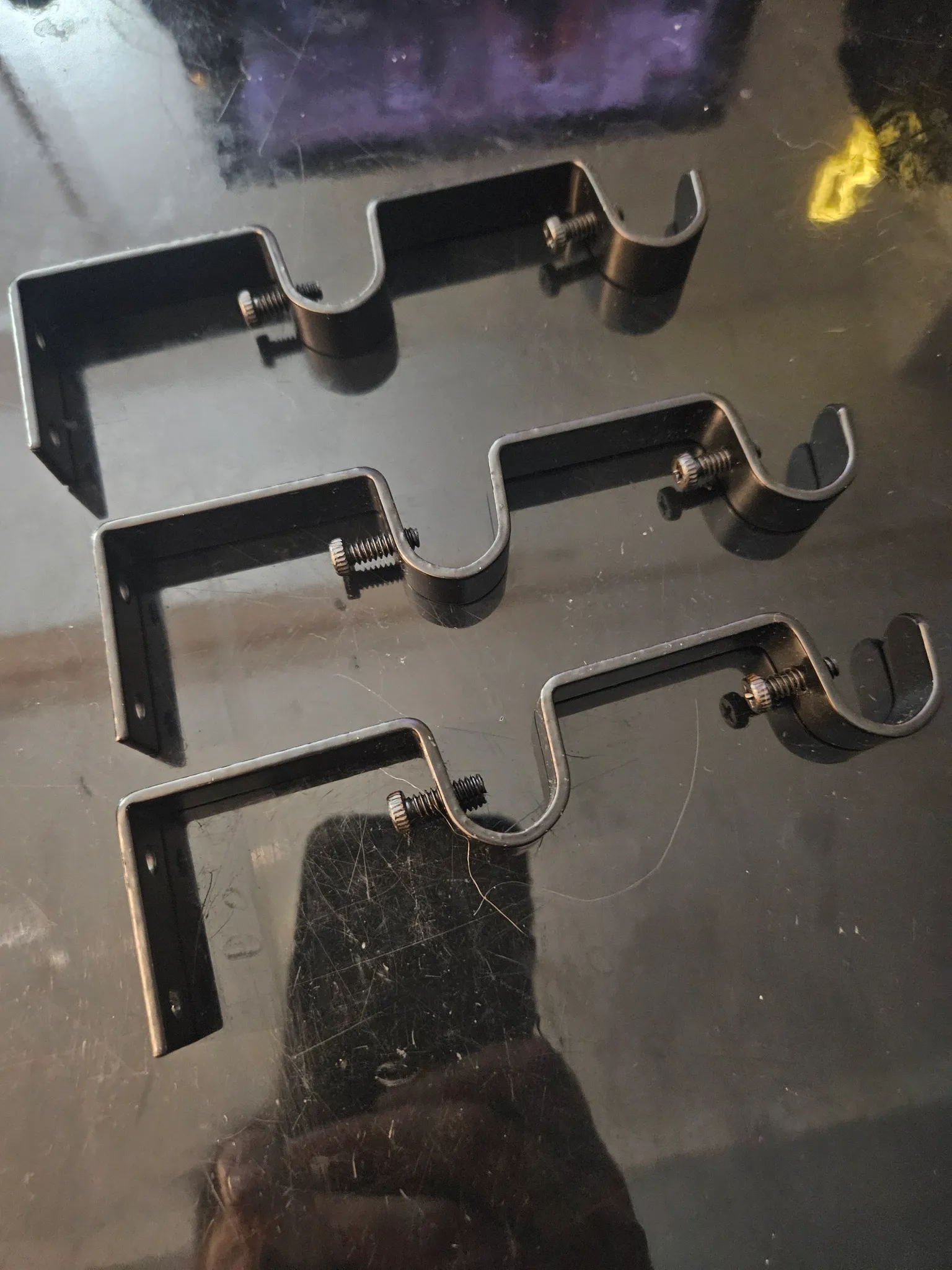 Curtain rod brackets photo 1
