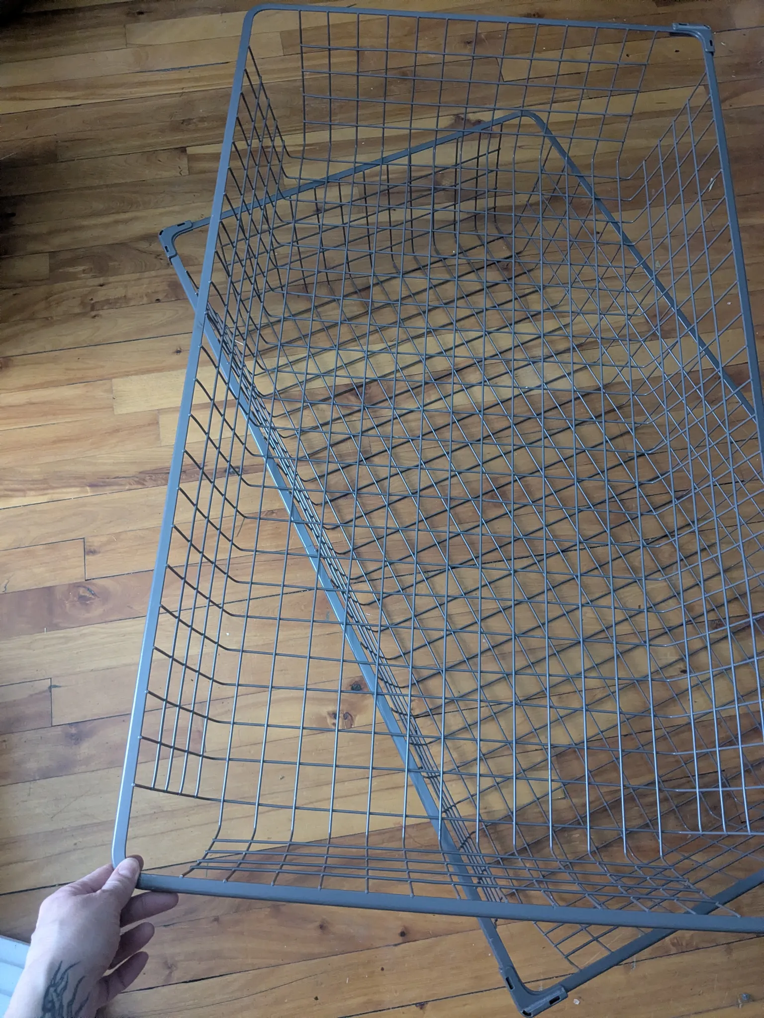 Ikea wire bins photo 1