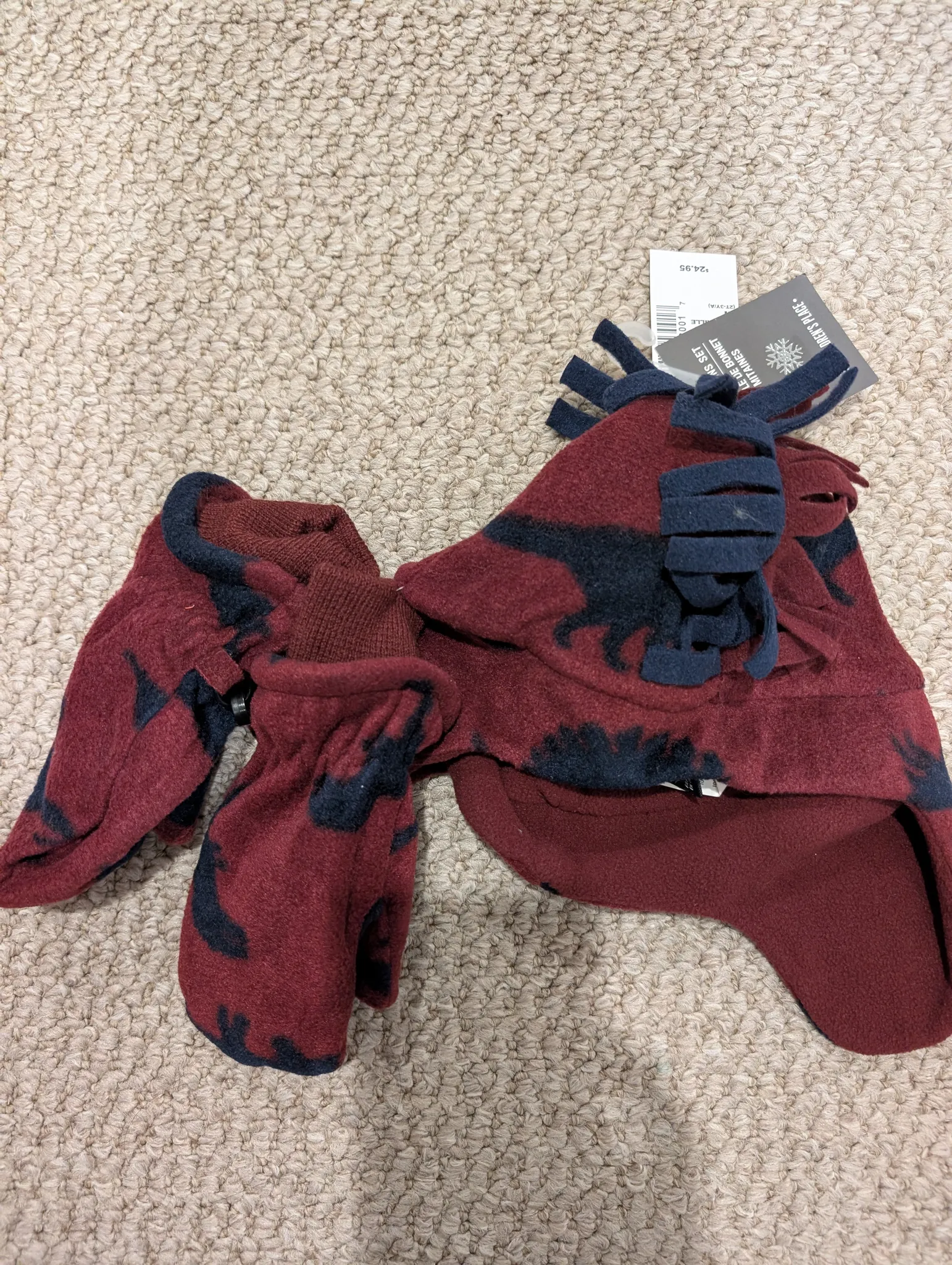 Hat and Mitts 2/3T photo 1