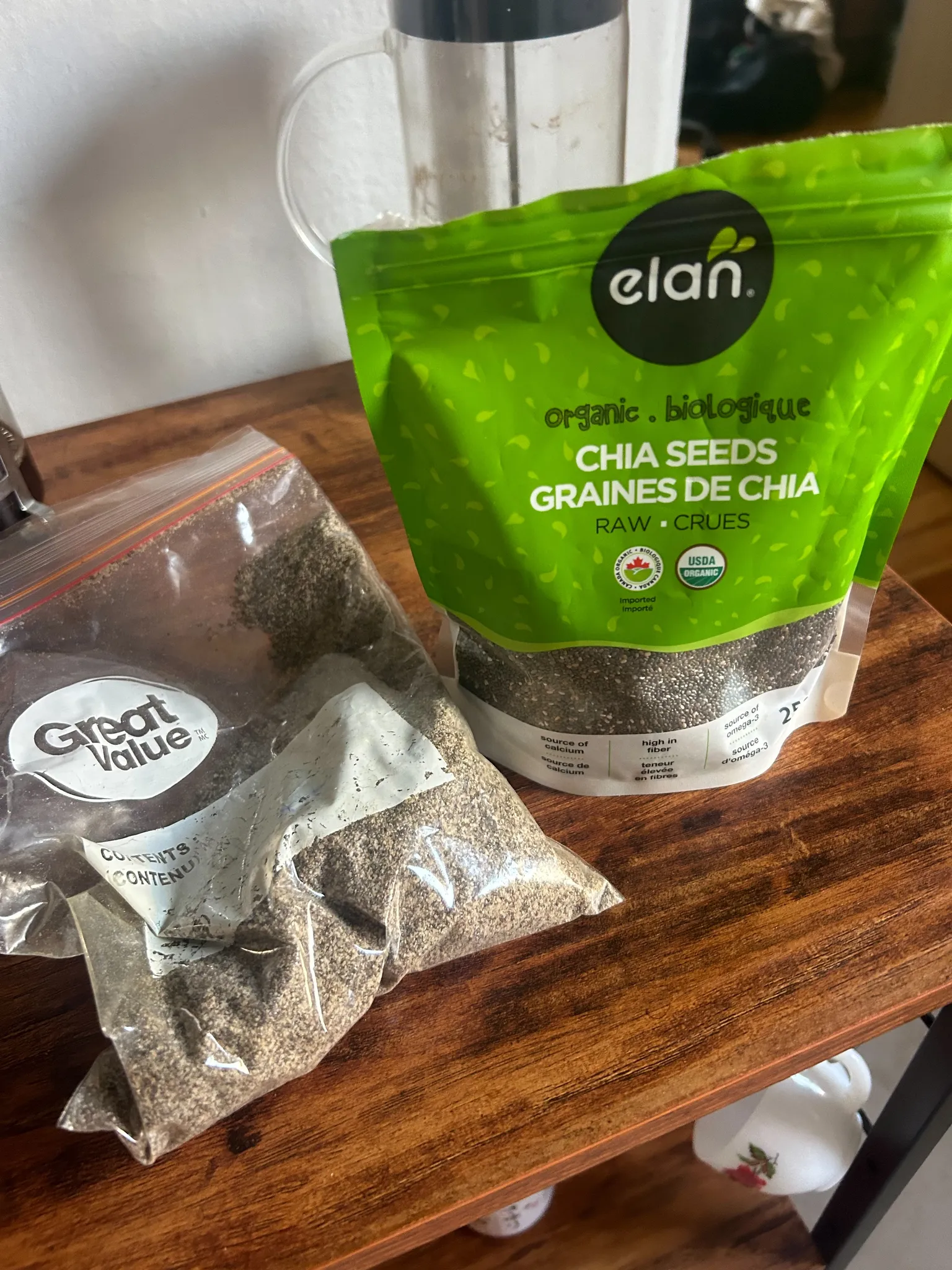 Chia seeds + ground chia photo 1