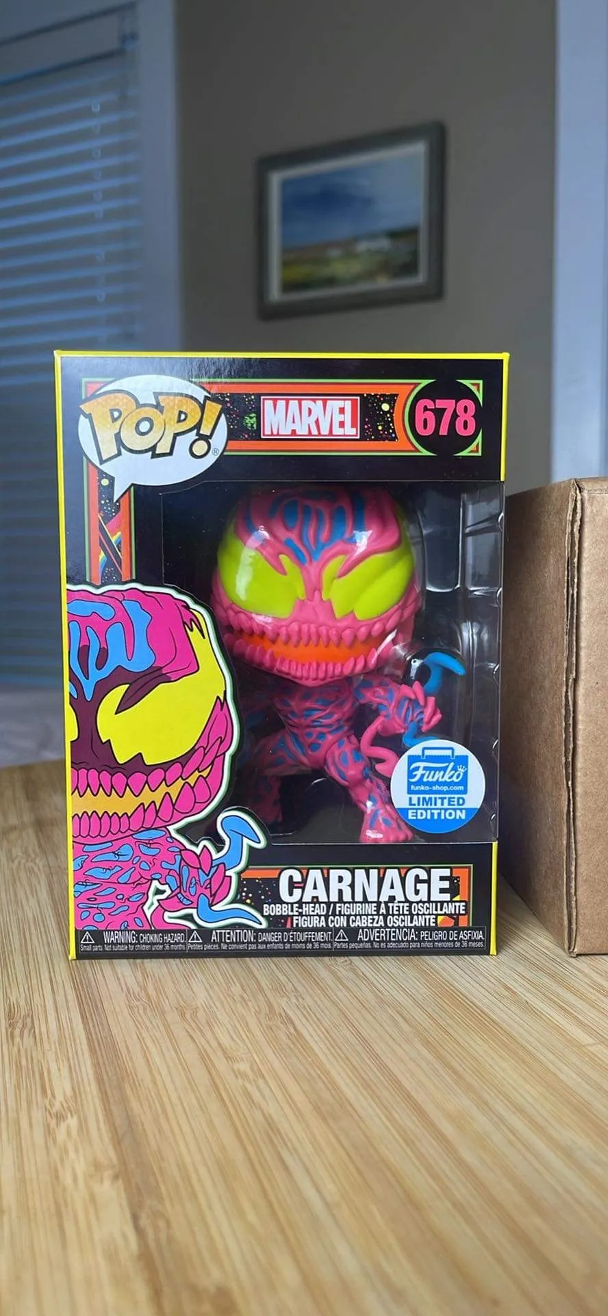 FUNKO Pop: Glow in the Dark Carnage photo 1
