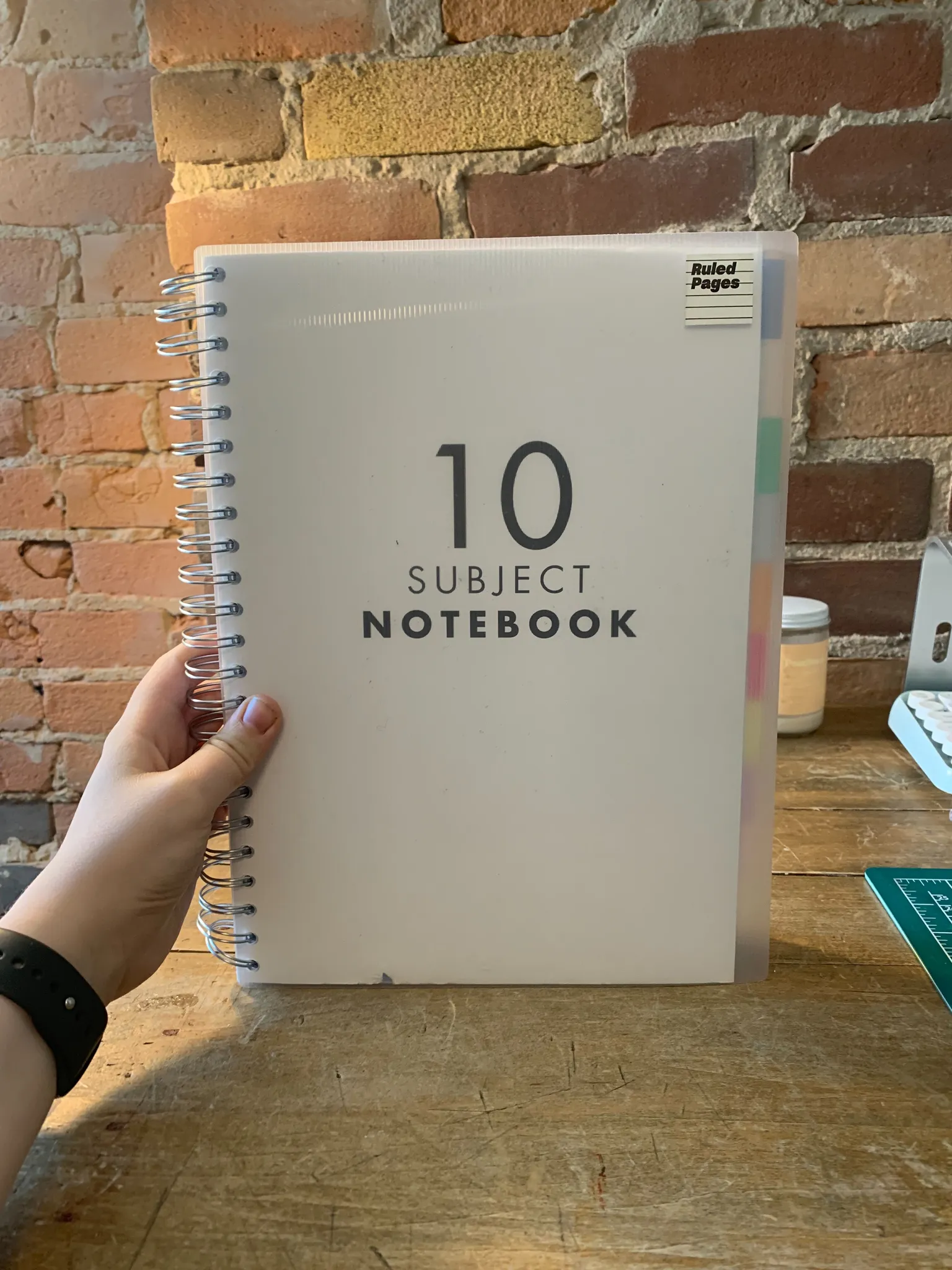 Paperchase 10 Subject Notebook photo 1