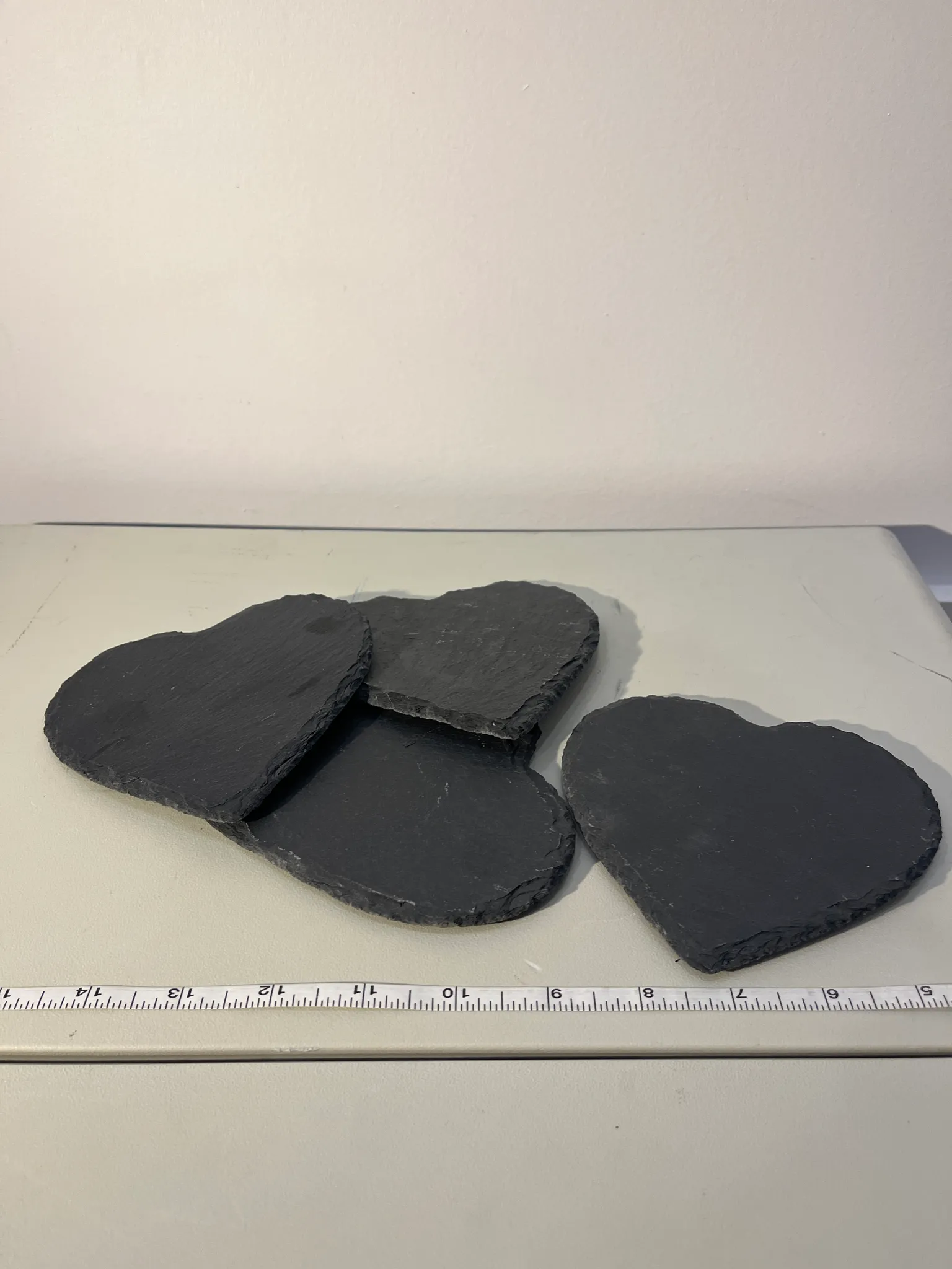 Heart shaped coasters photo 1