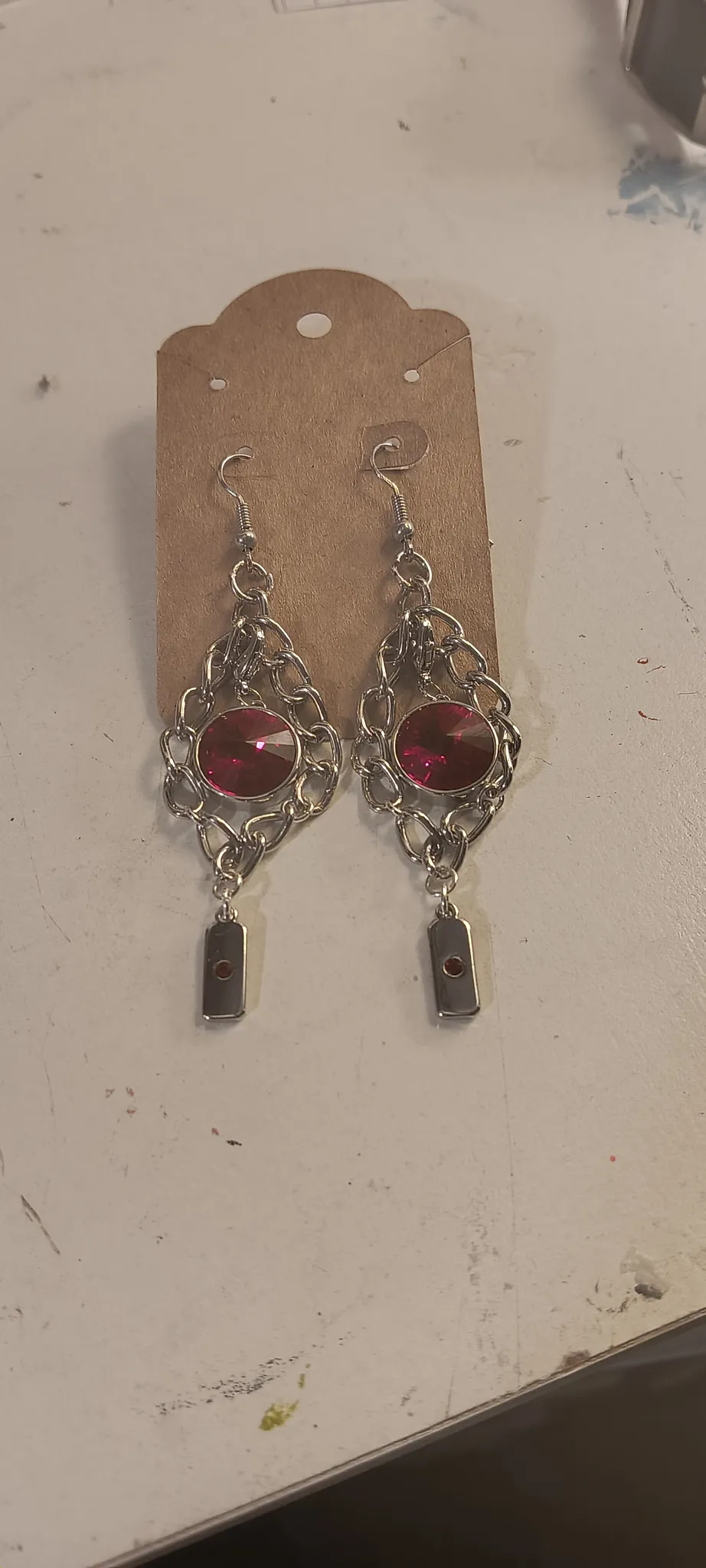 January Birthstone Earrings photo 1