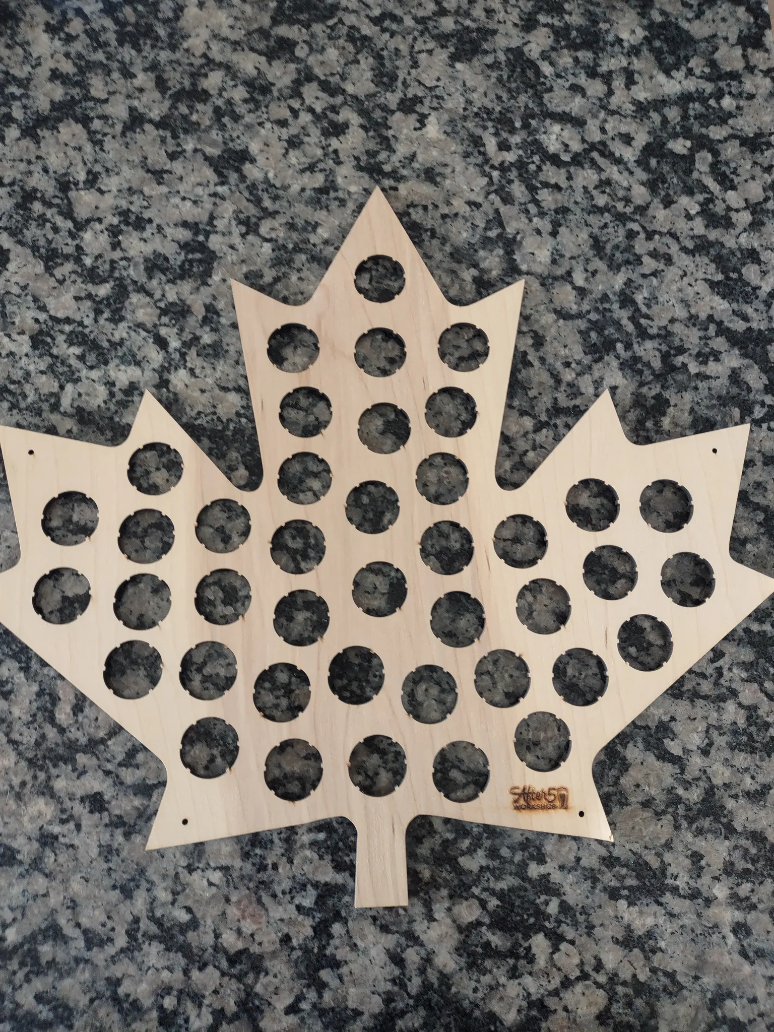 Maple Leaf Bottle Cap Display photo 1