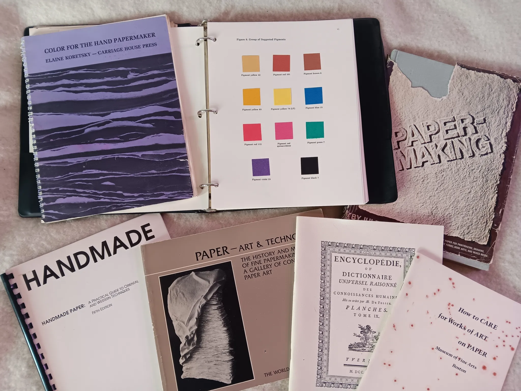 Papermaking books photo 1