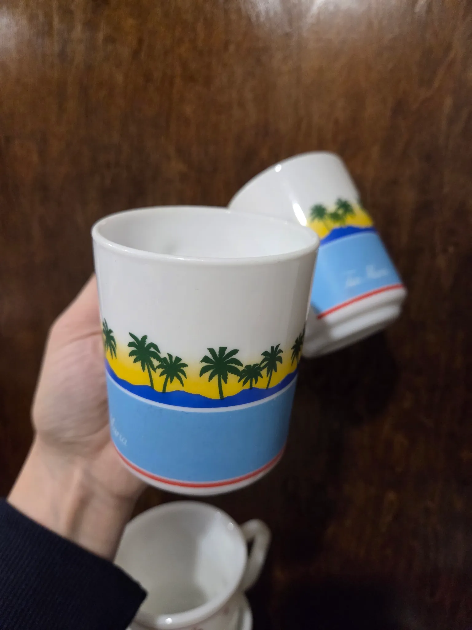 Tia Maria milk glass mug photo 1