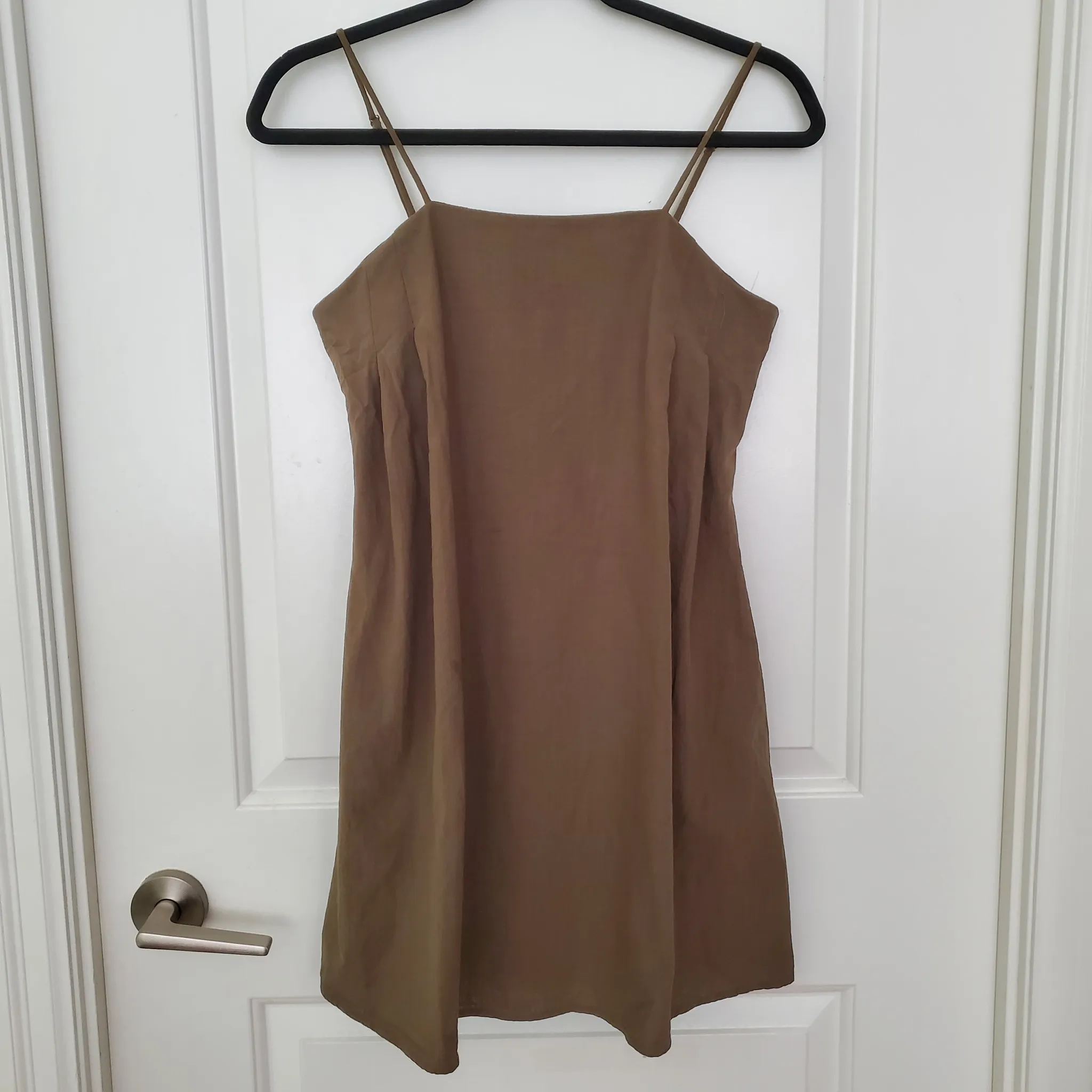 Brown Spaghetti Strap Dress photo 1