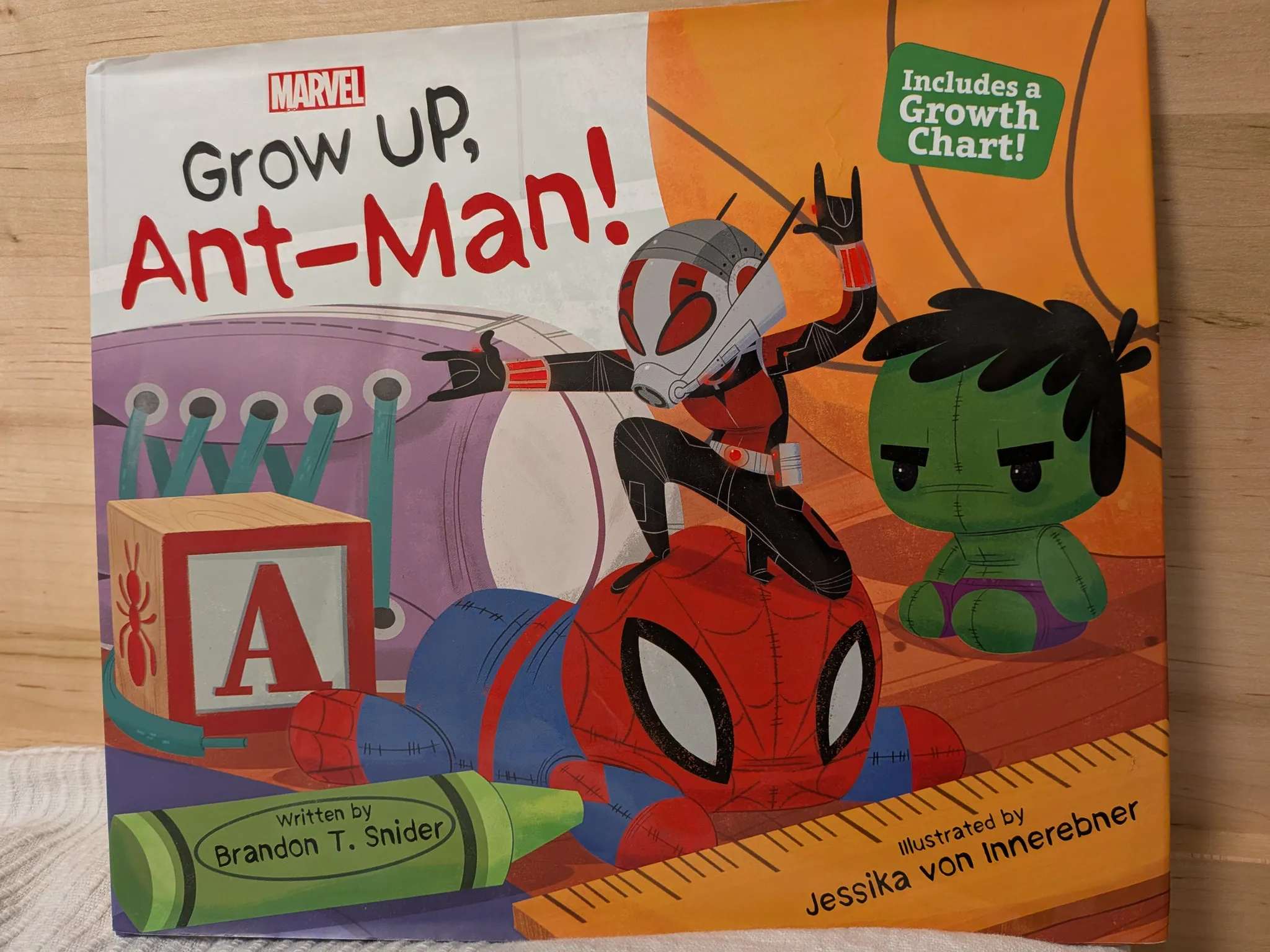 Grow Up Ant Man kids book photo 1