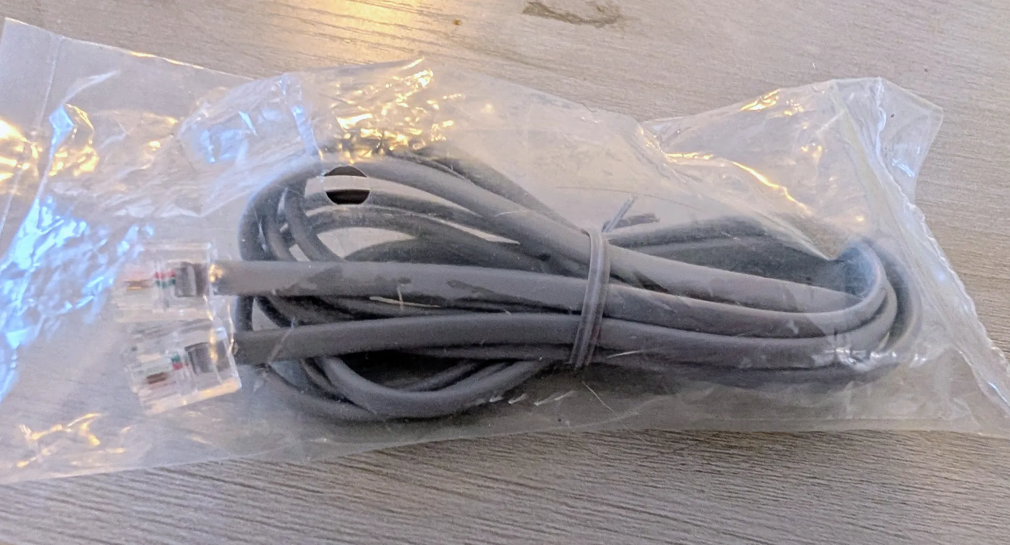 Brand New Grey Phone Cord photo 1