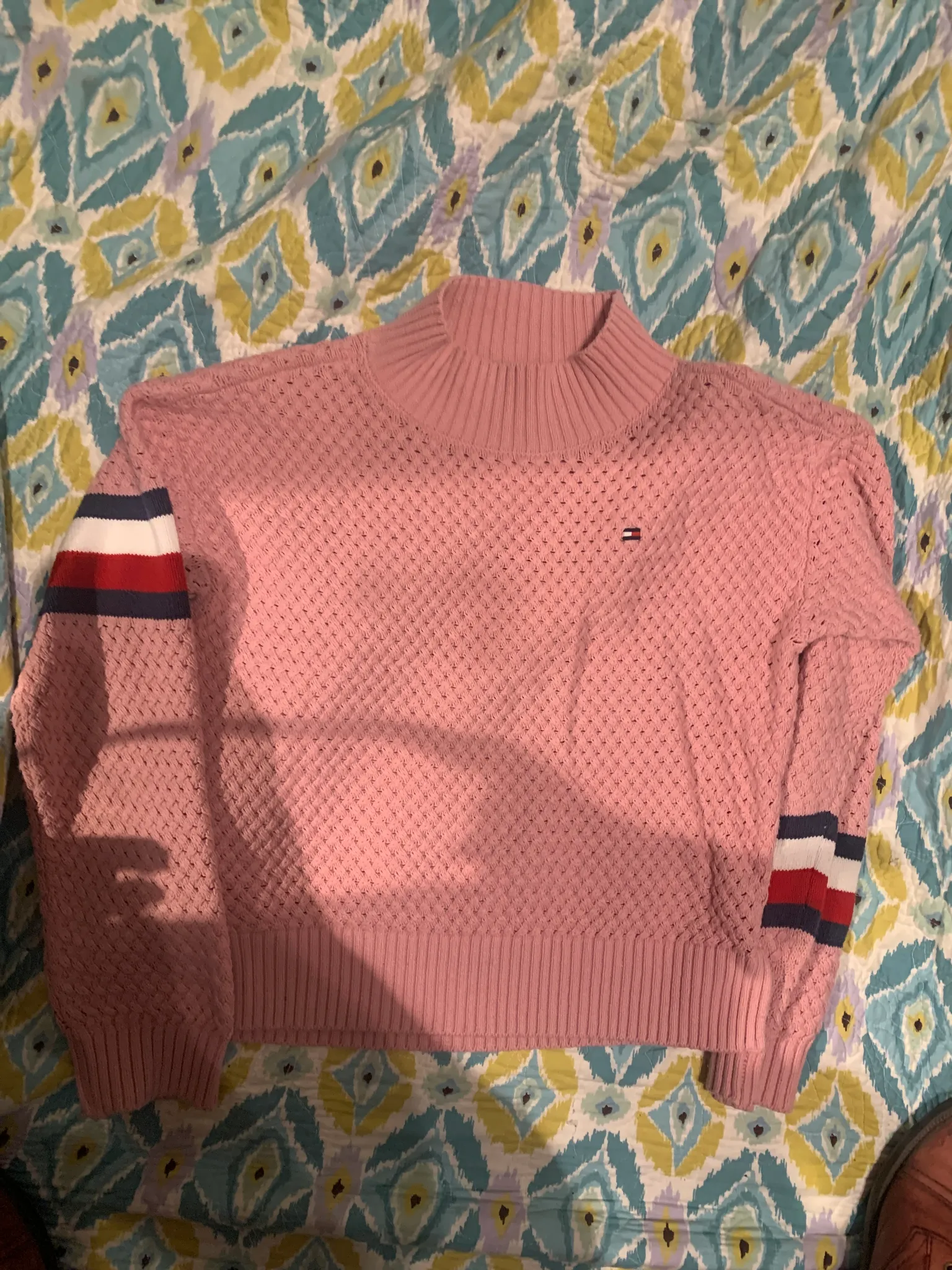 Tommy Hilfiger GIRLs medium top/ sweater pink   photo 1