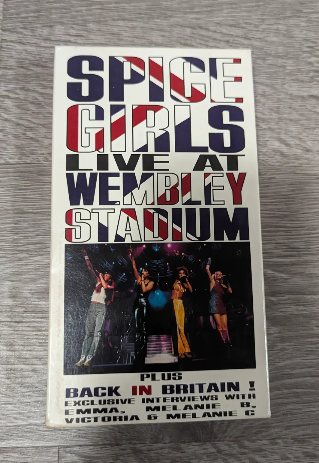 Spice Girls - Live at Wembley Stadium VHS Tape photo 1