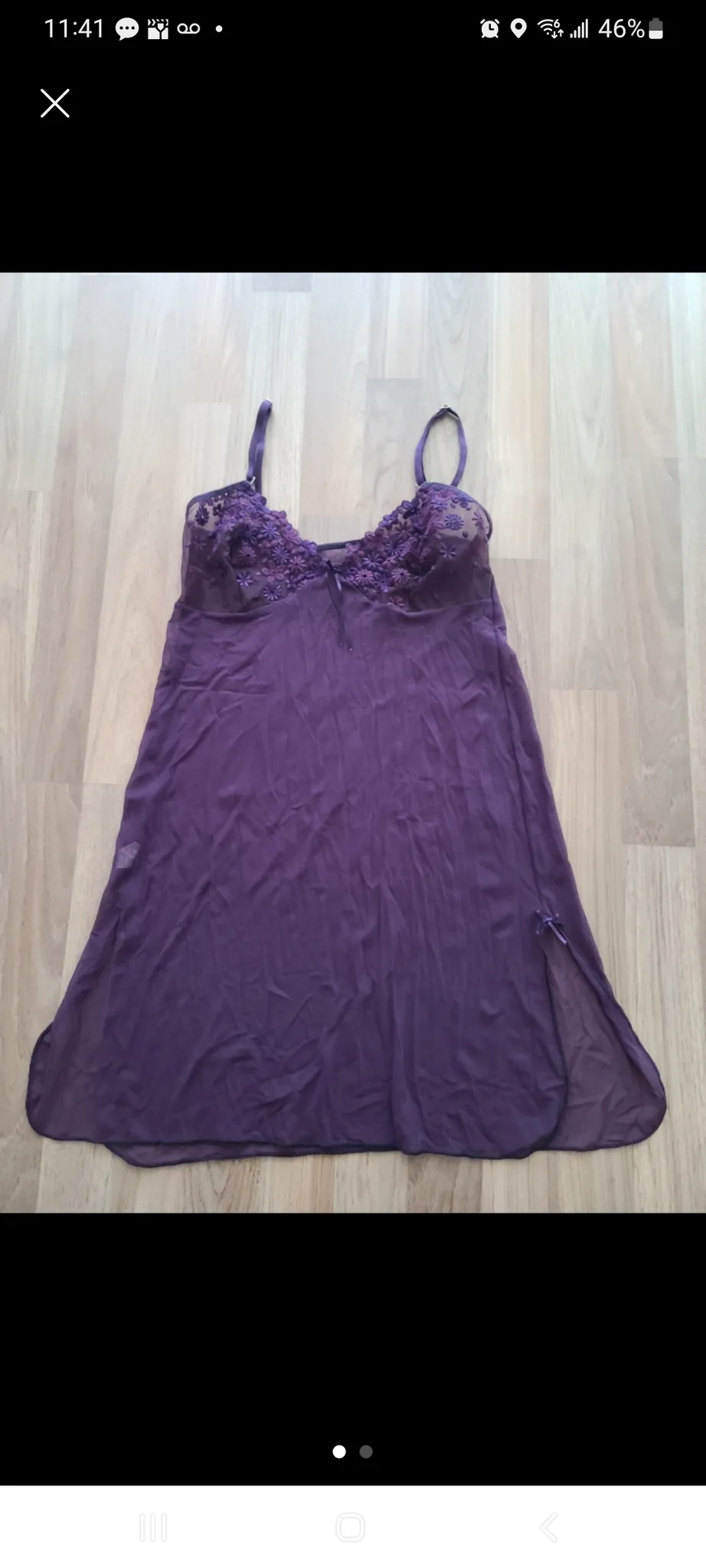 Nightgown slip dress size S photo 1