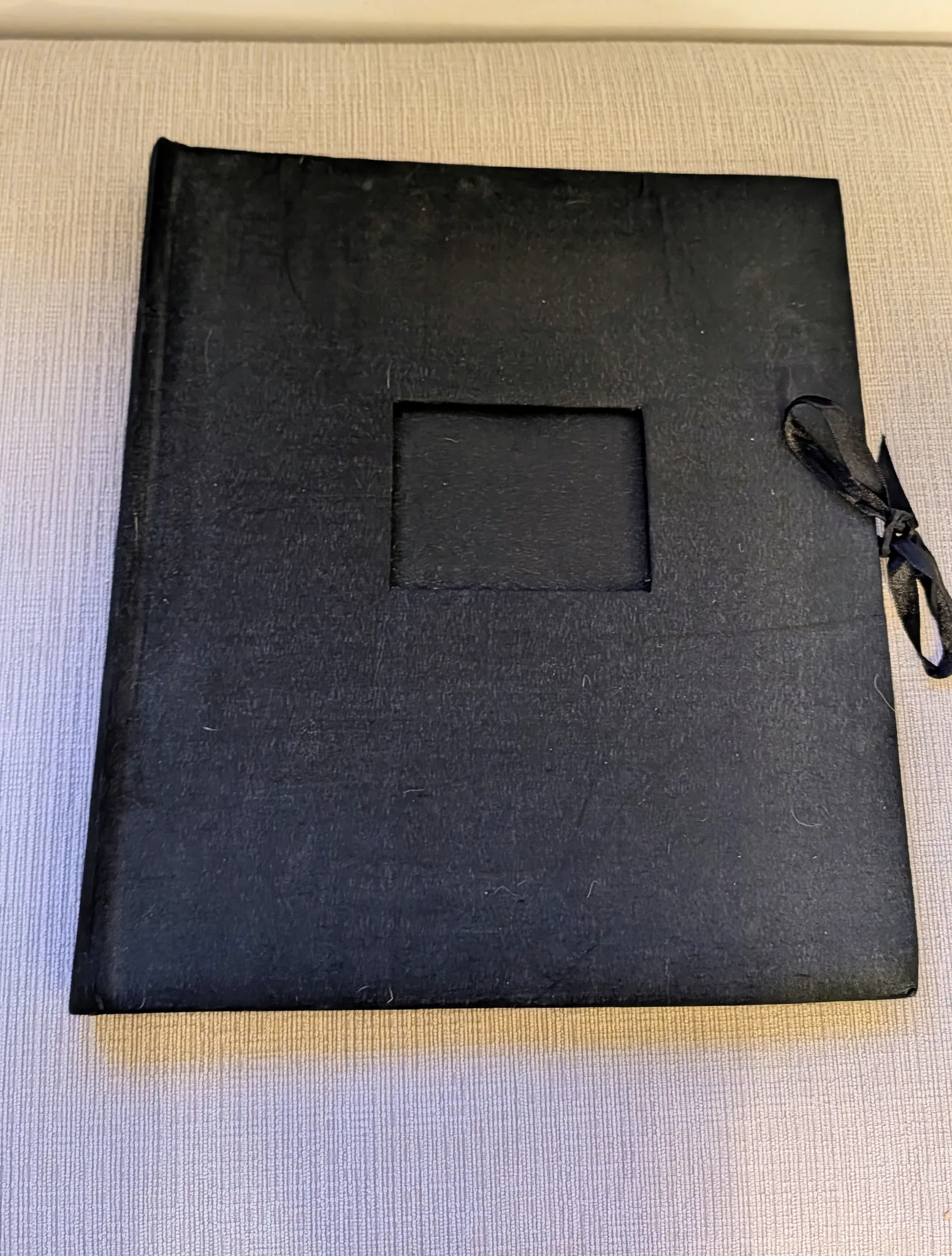 Black Photo Album Scrapbook photo 1