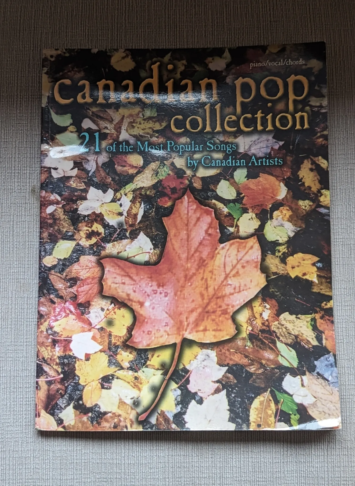 Canadian Pop Selection Piano Sheet Music Book photo 1
