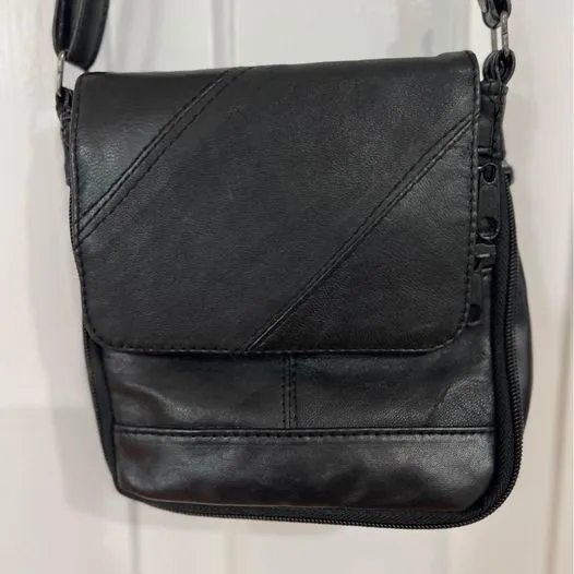 Small Black Leather Purse, Open to Trades photo 1